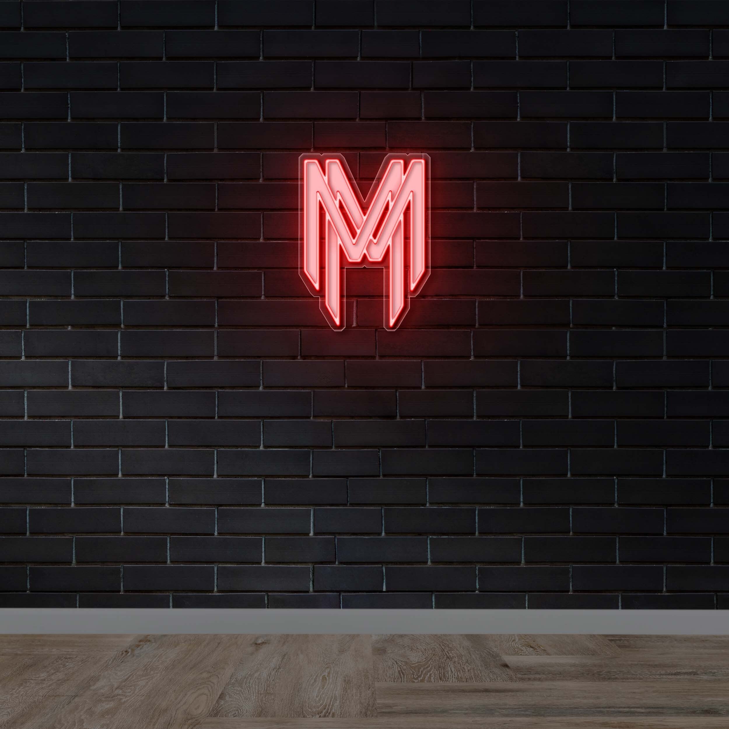 MM Logo - Premium Neon Artwork