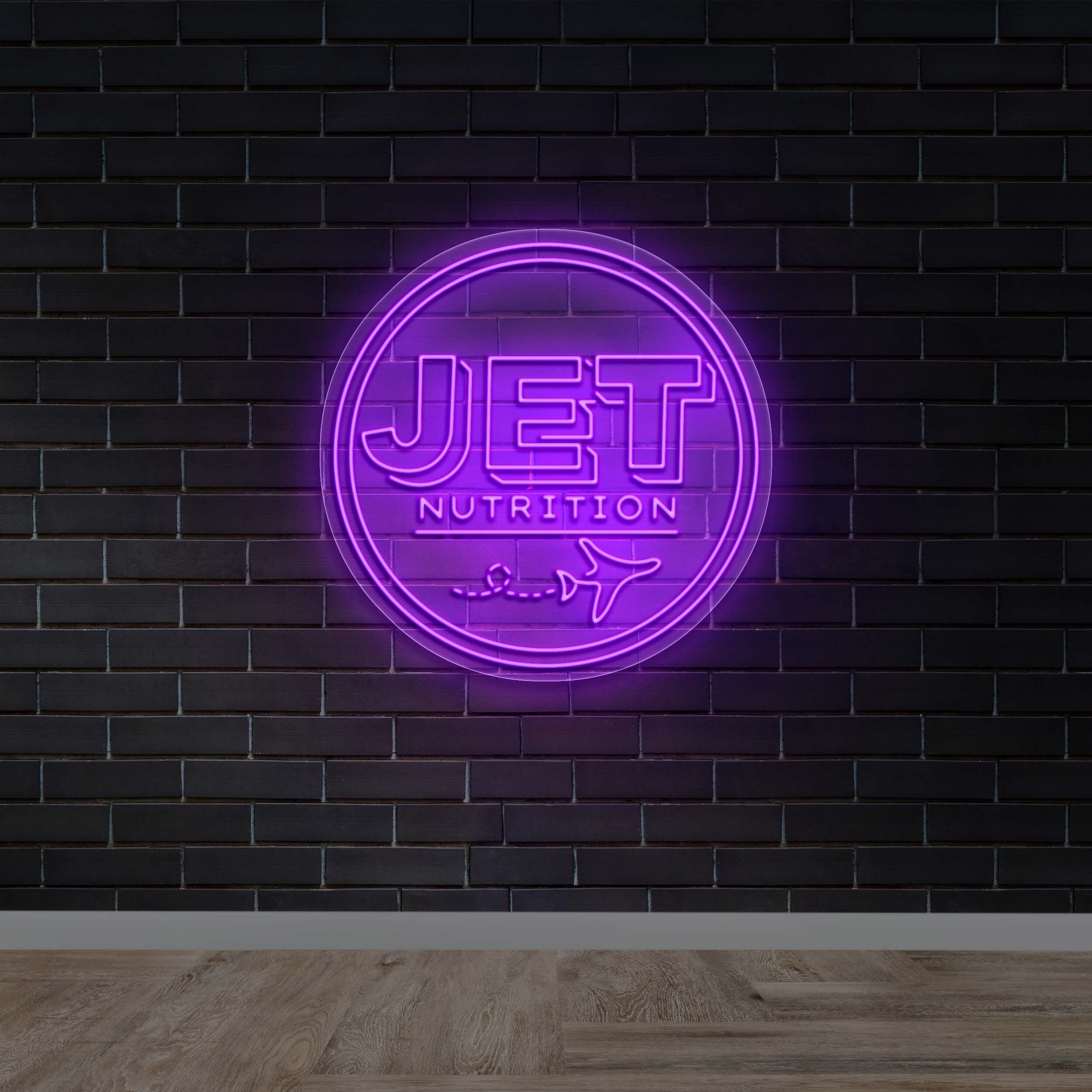 JET NUTRITION - Premium Neon Artwork