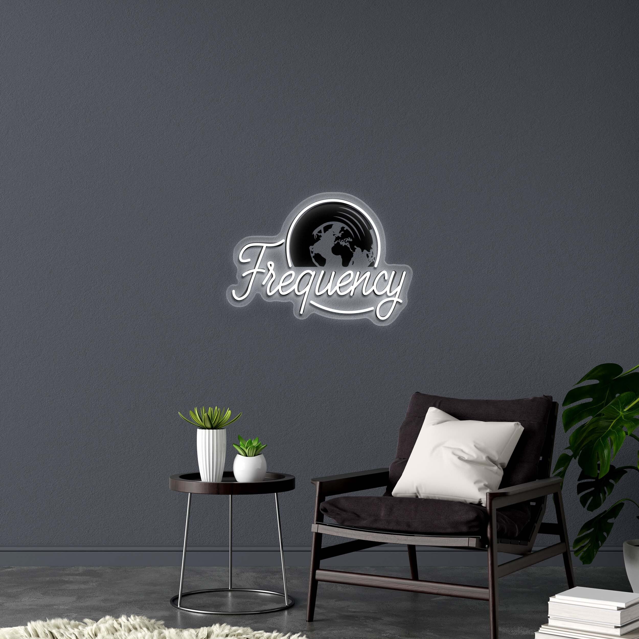 Frequency - Premium Neon Artwork