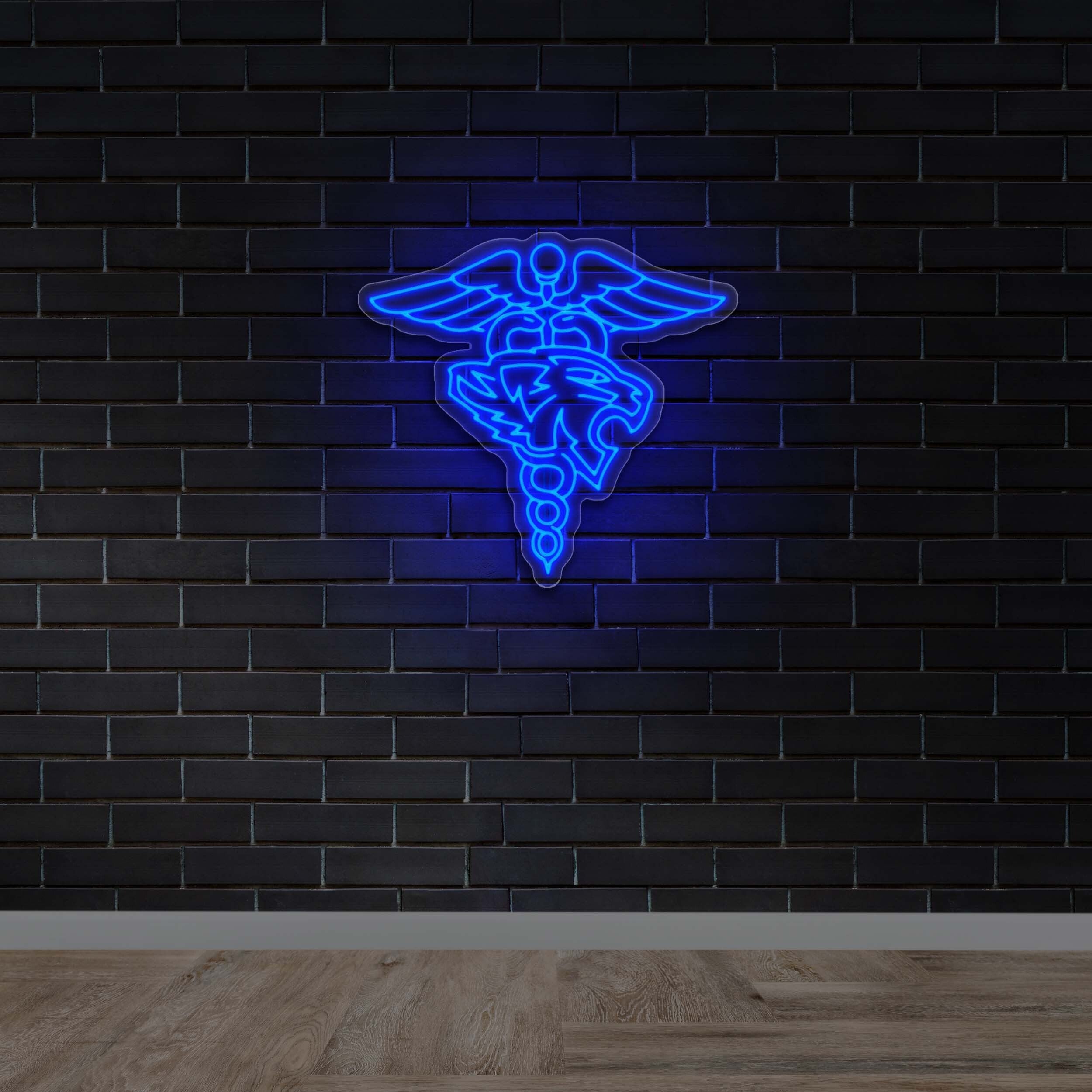 Frenship Sports Medicine logo - Premium Neon Artwork
