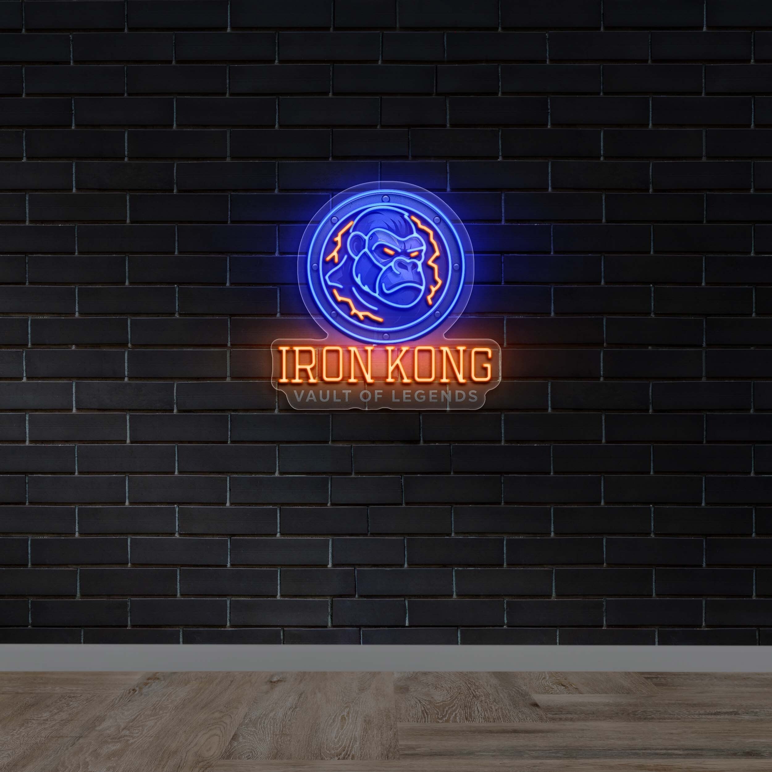 Iron Kong - Premium Neon Artwork