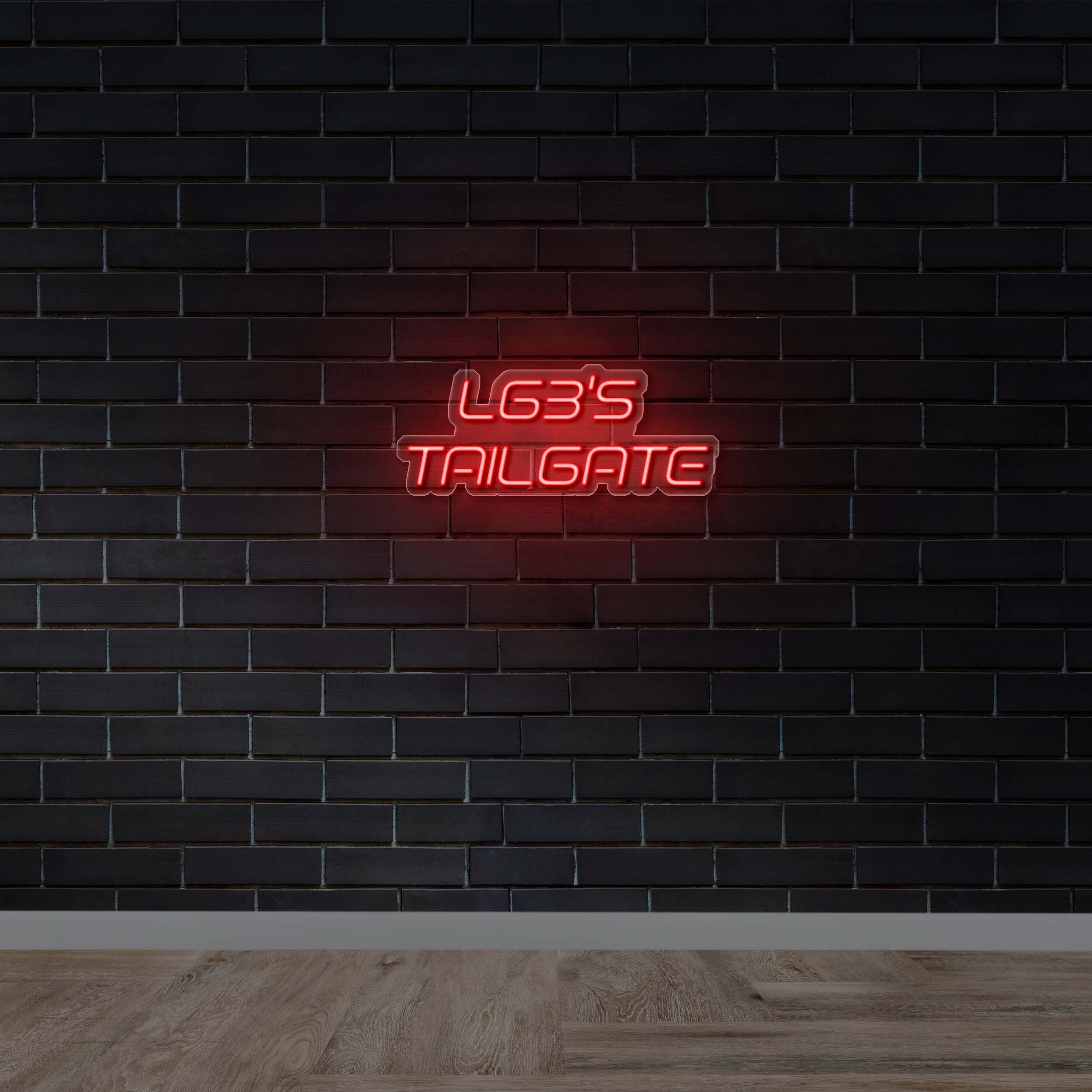 LG3’s Tailgate - Premium Neon Artwork