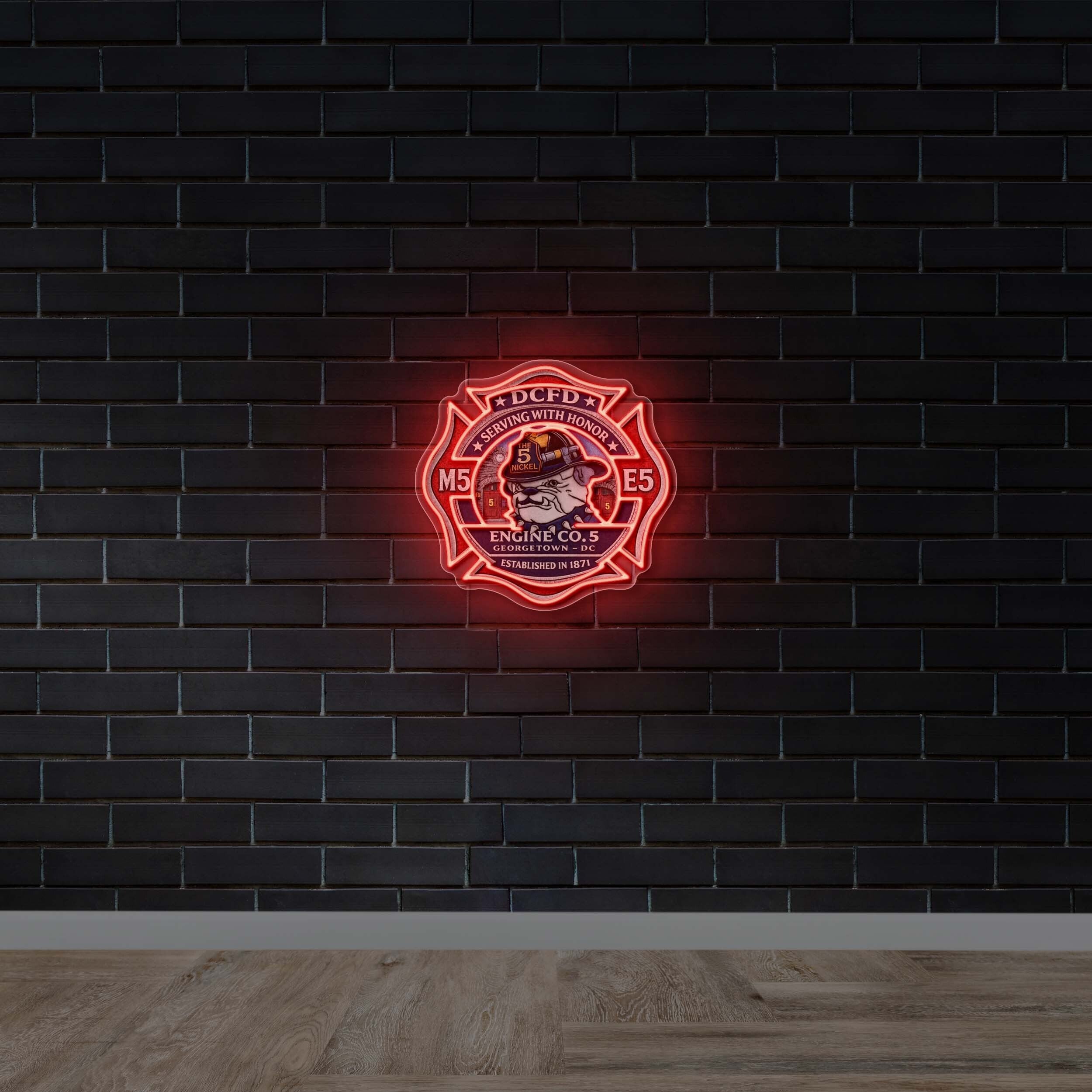 DCFD - Premium Neon Artwork