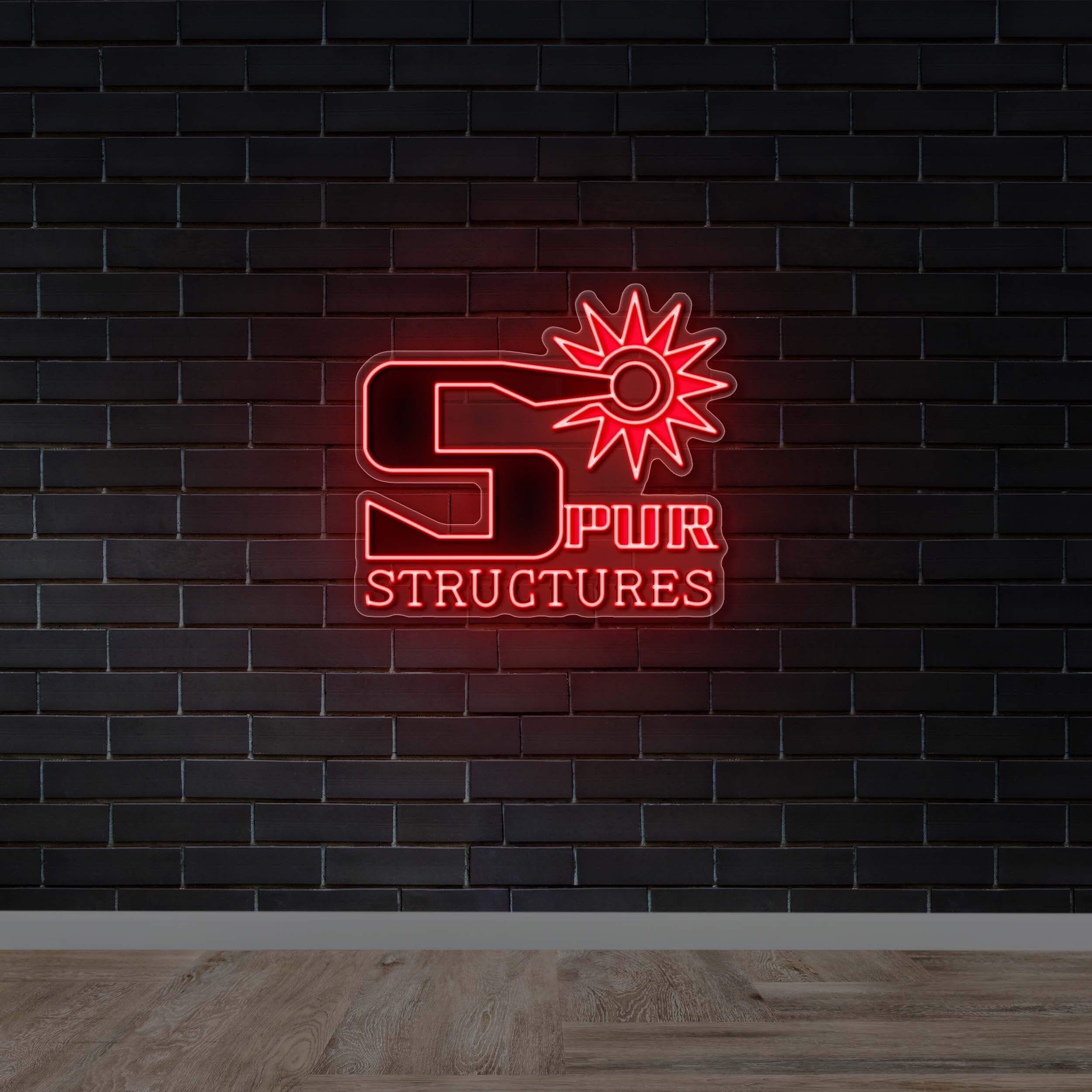 SPUR STRUCTURES - Premium Neon Artwork
