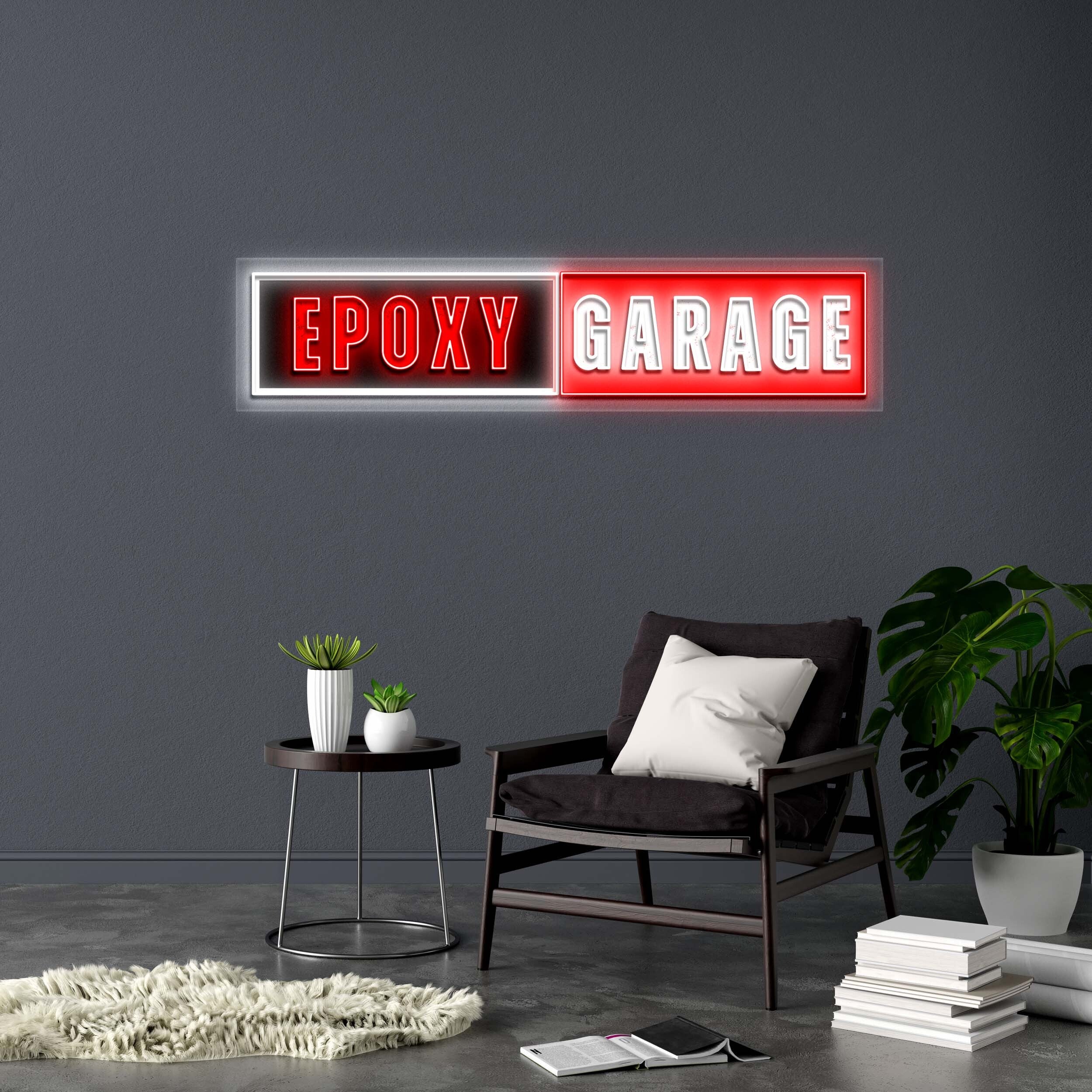 EPOXY GARAGE - Premium Neon Artwork
