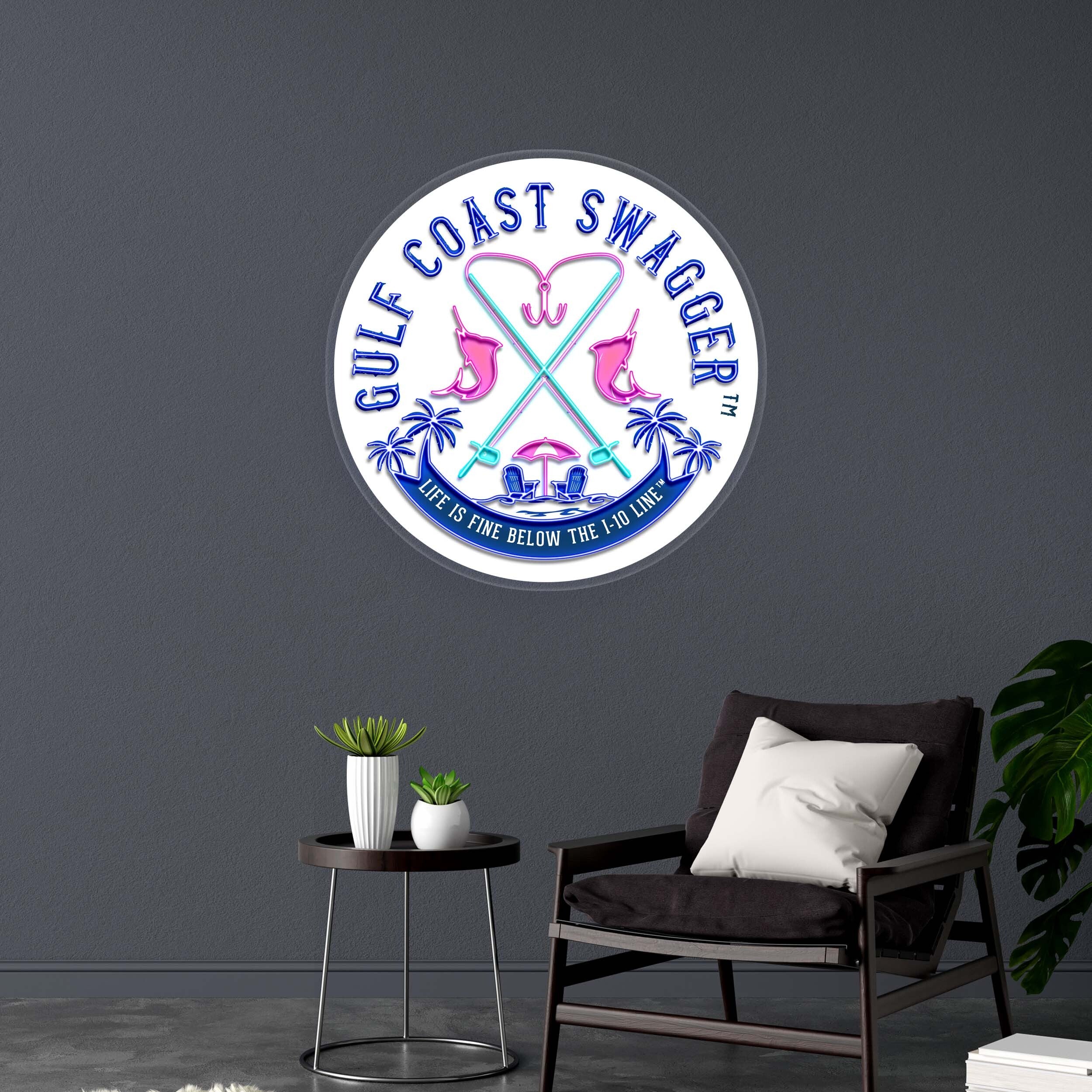 GULF COAST SWAGGER - Premium Neon Artwork