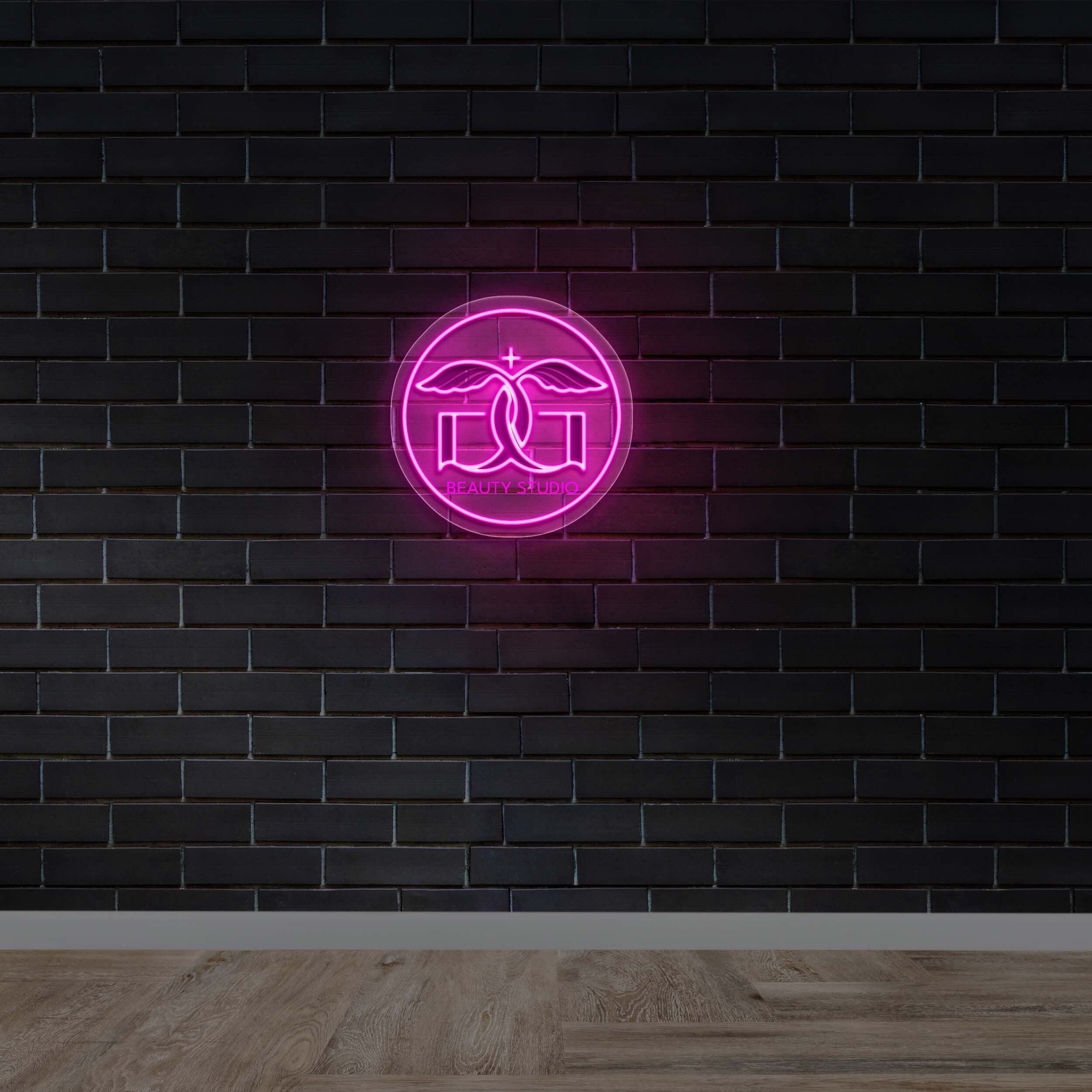GG BEAUTY STUDIO (Block Letters) - Premium Neon Artwork