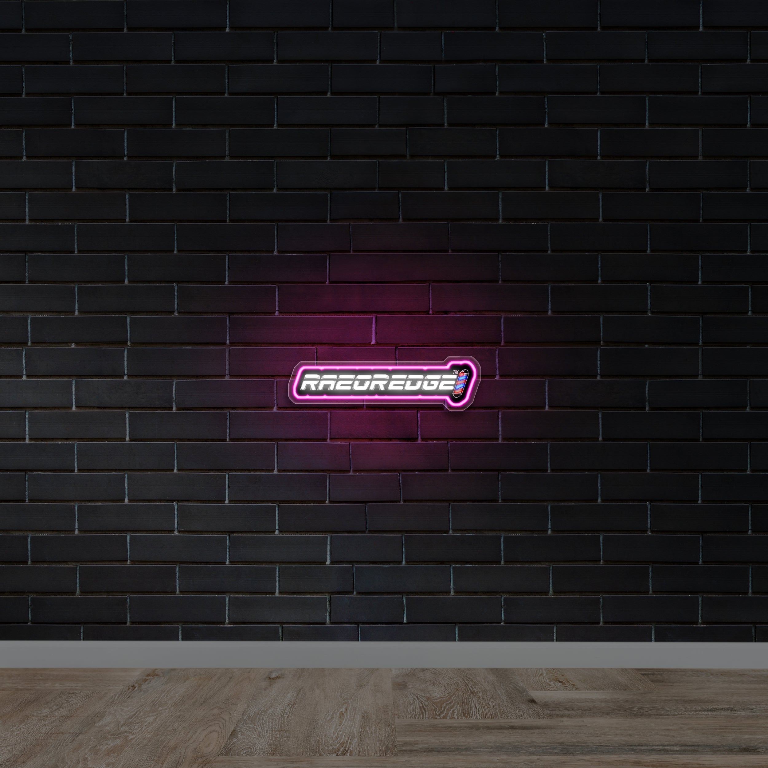 Razor Edge - Premium Neon Artwork