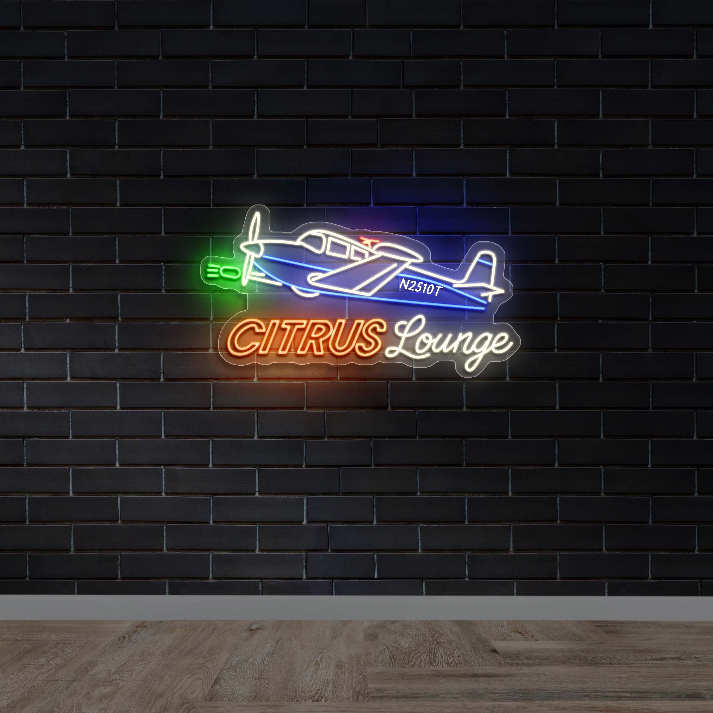 Citrus Lounge | 2nd Version - Premium Neon Artwork