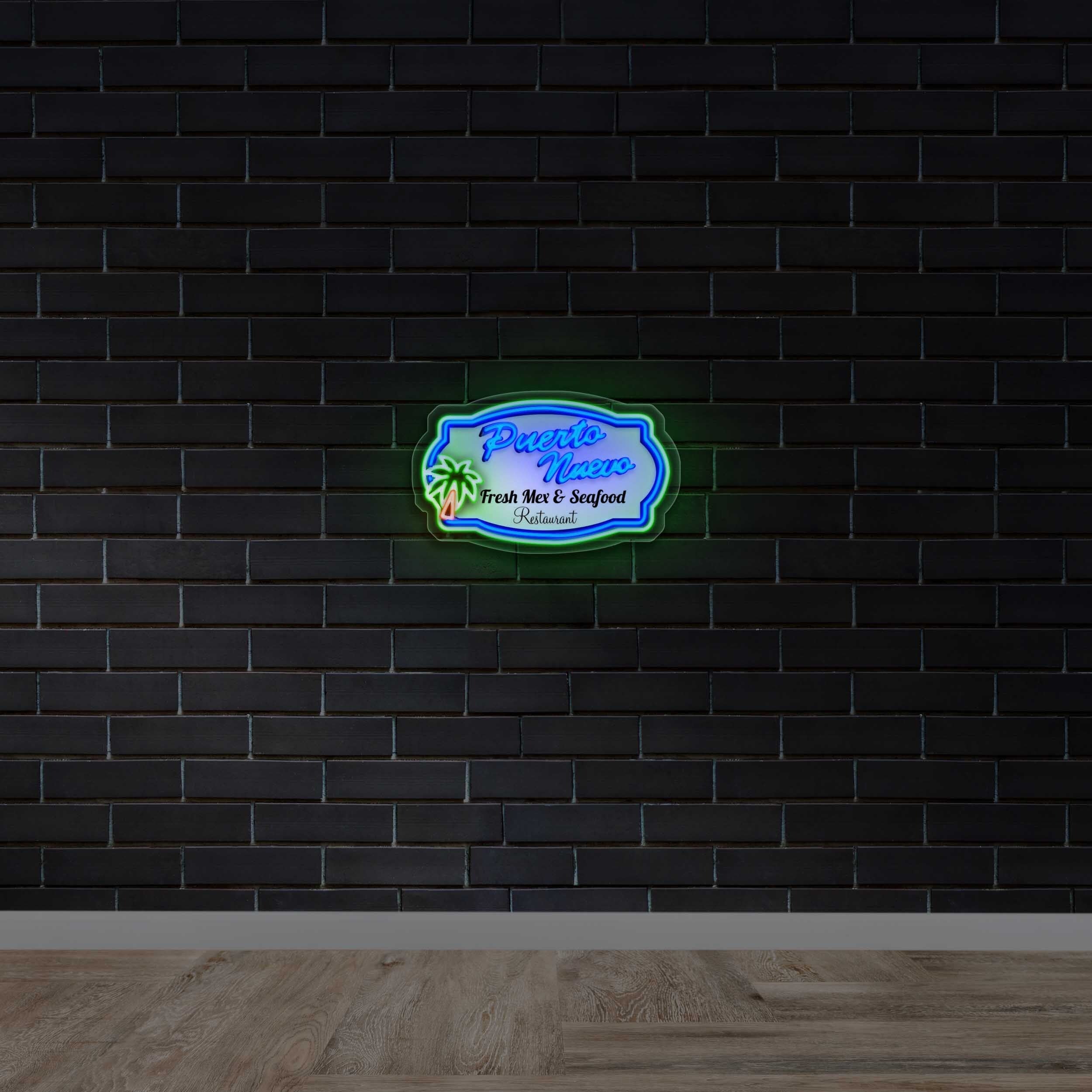 Puerto Nuevo - Premium Neon Artwork