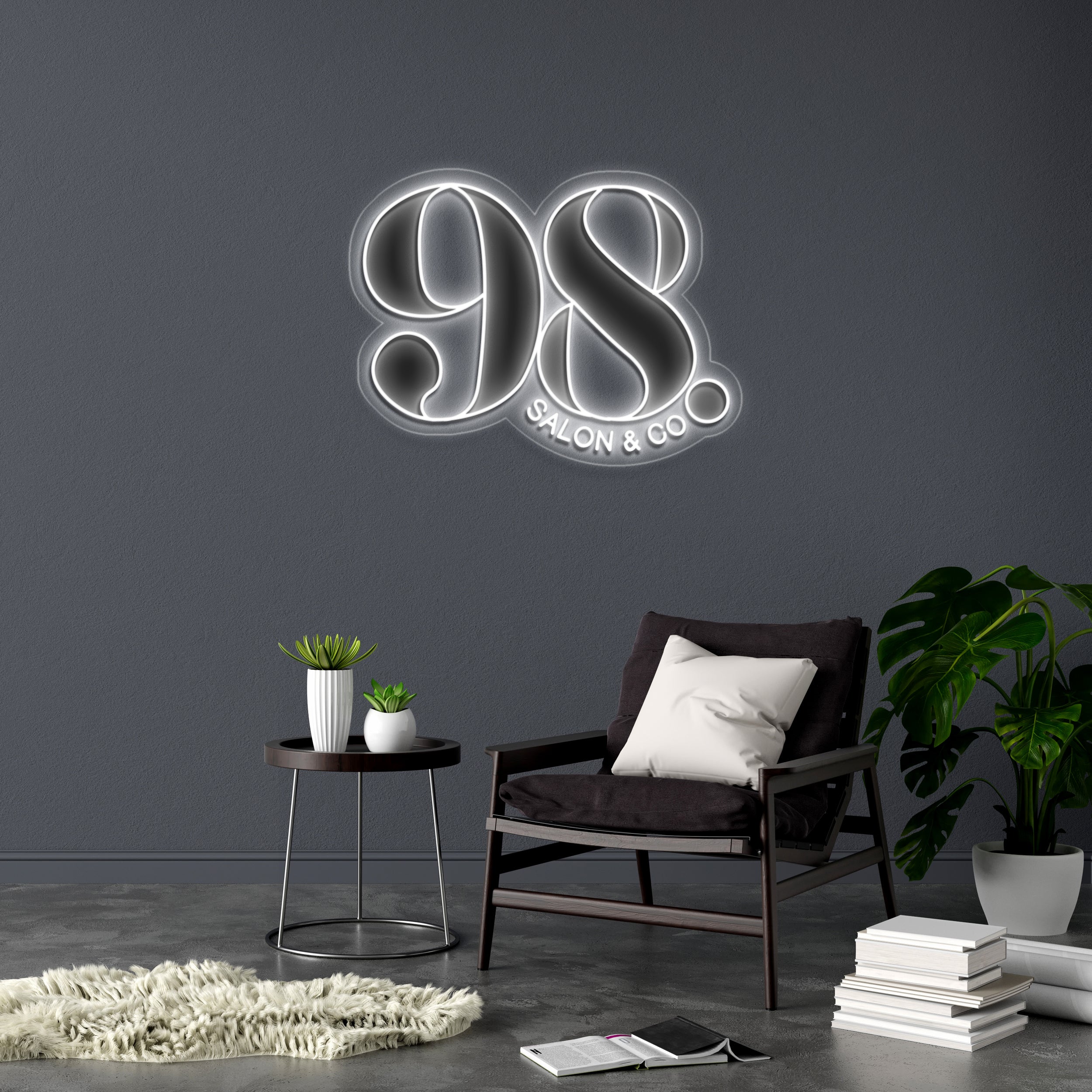 98 SALON CO. - Premium Neon Artwork