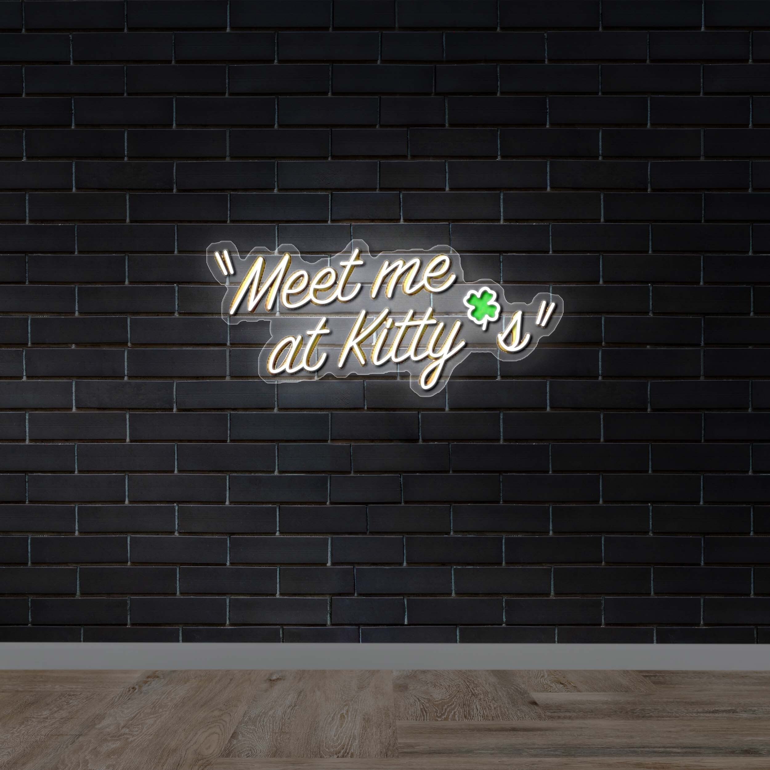 Meet me at Kitty's - Premium Neon Artwork