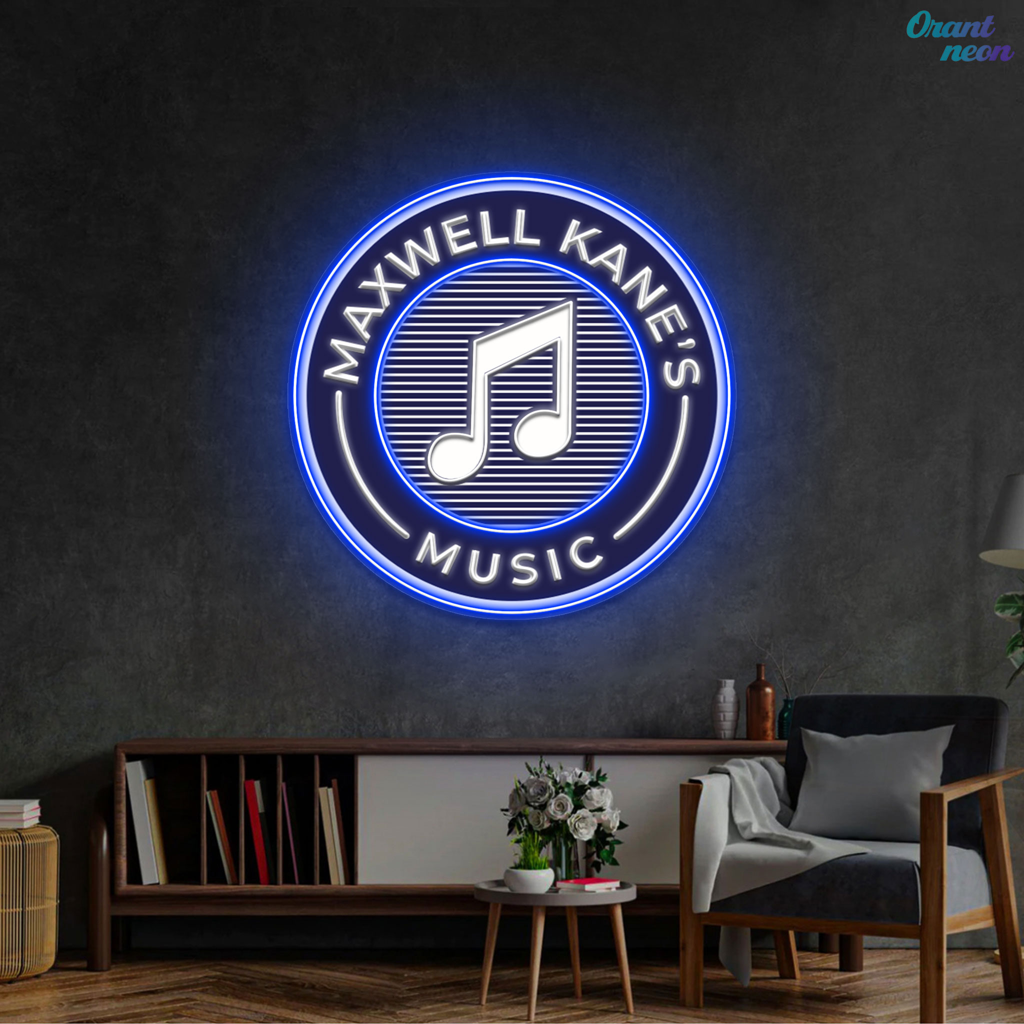 MAXWELL KANE'S MUSIC - Premium Neon Artwork