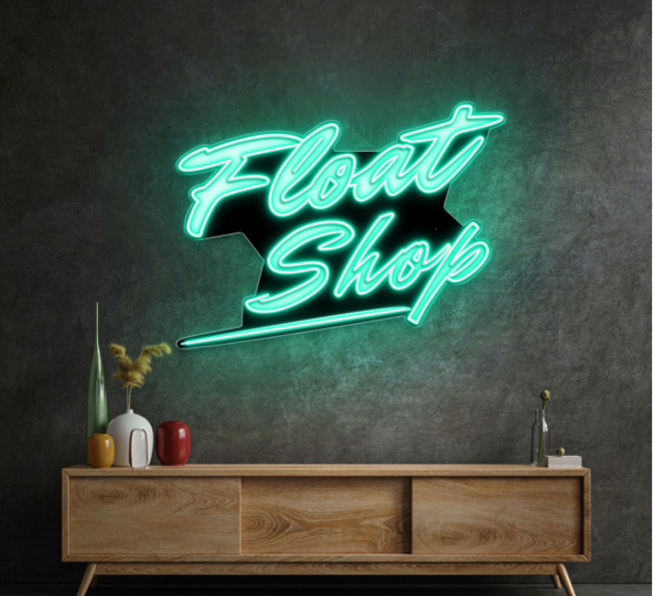 Float Shop (version 2) - Premium Neon Artwork