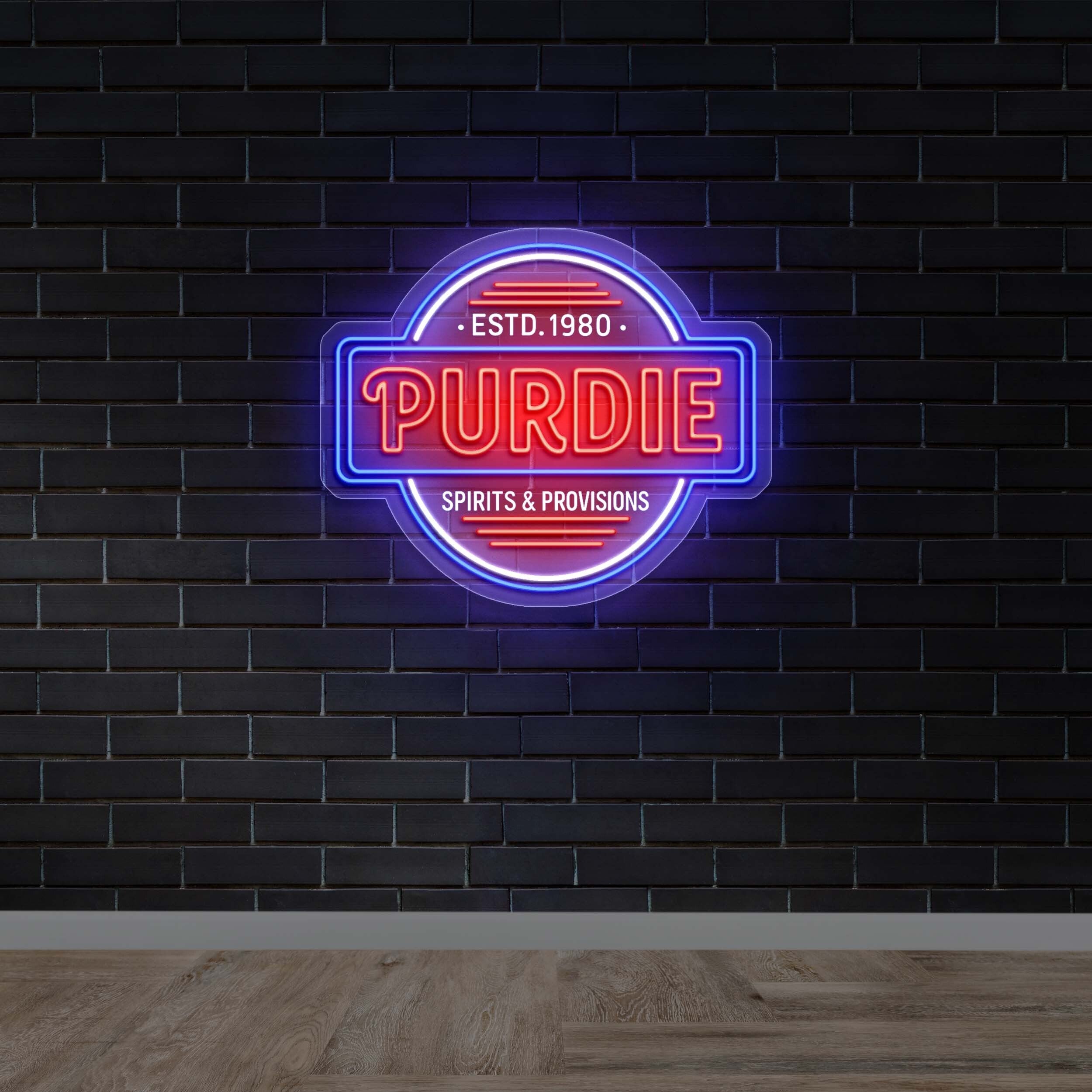 PURDIE - Premium Neon Artwork