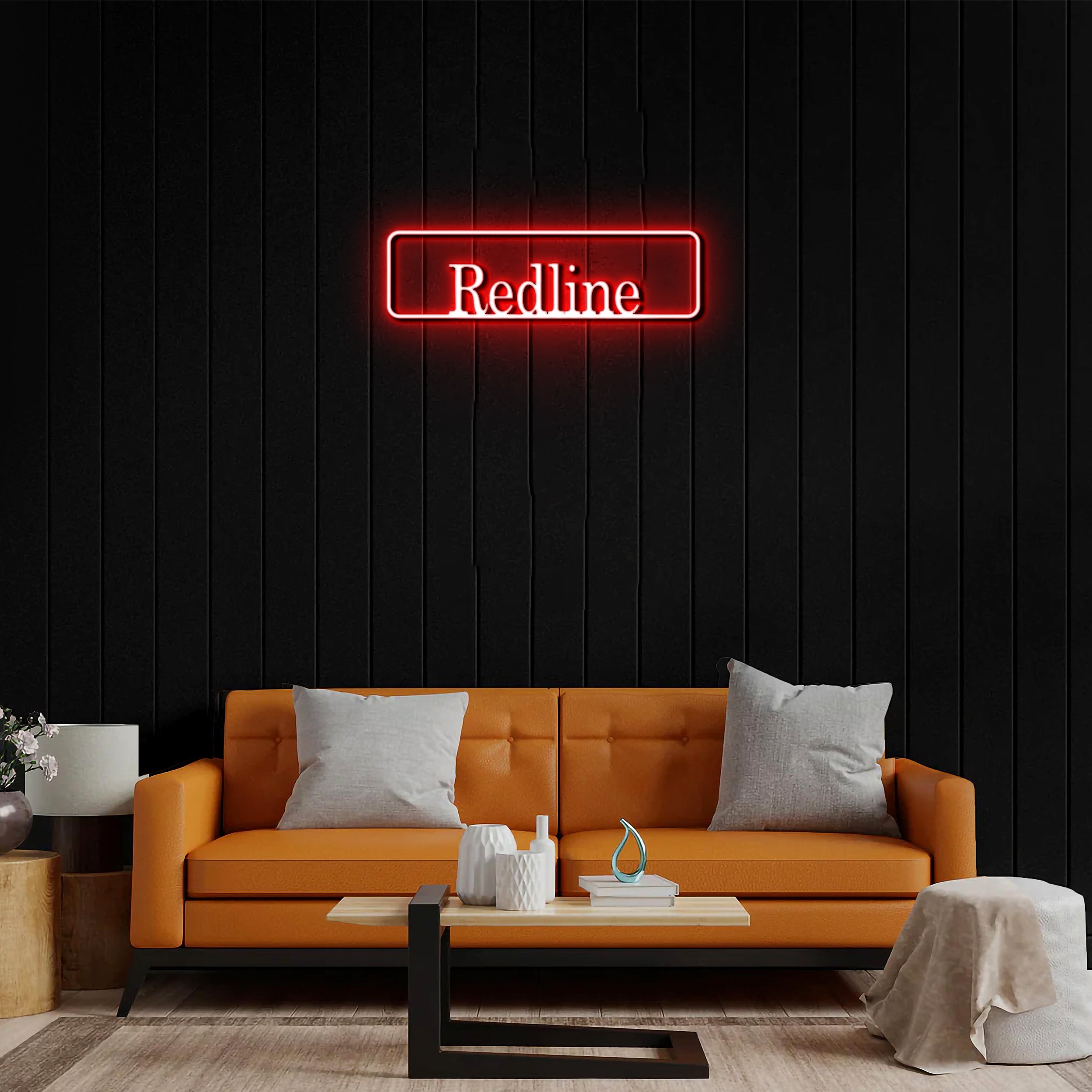 Redline - Premium Neon Artwork