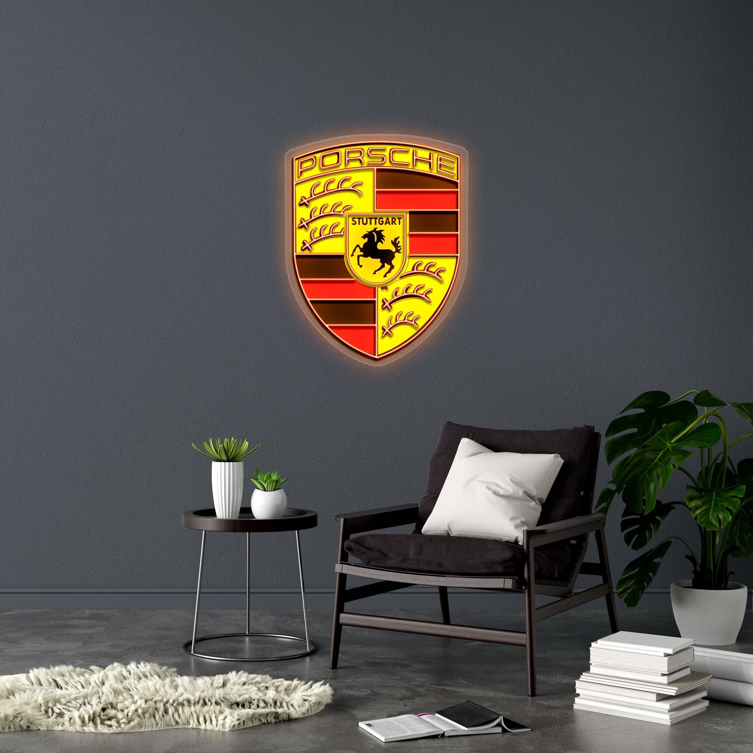 PORSCHE - Premium Neon Artwork