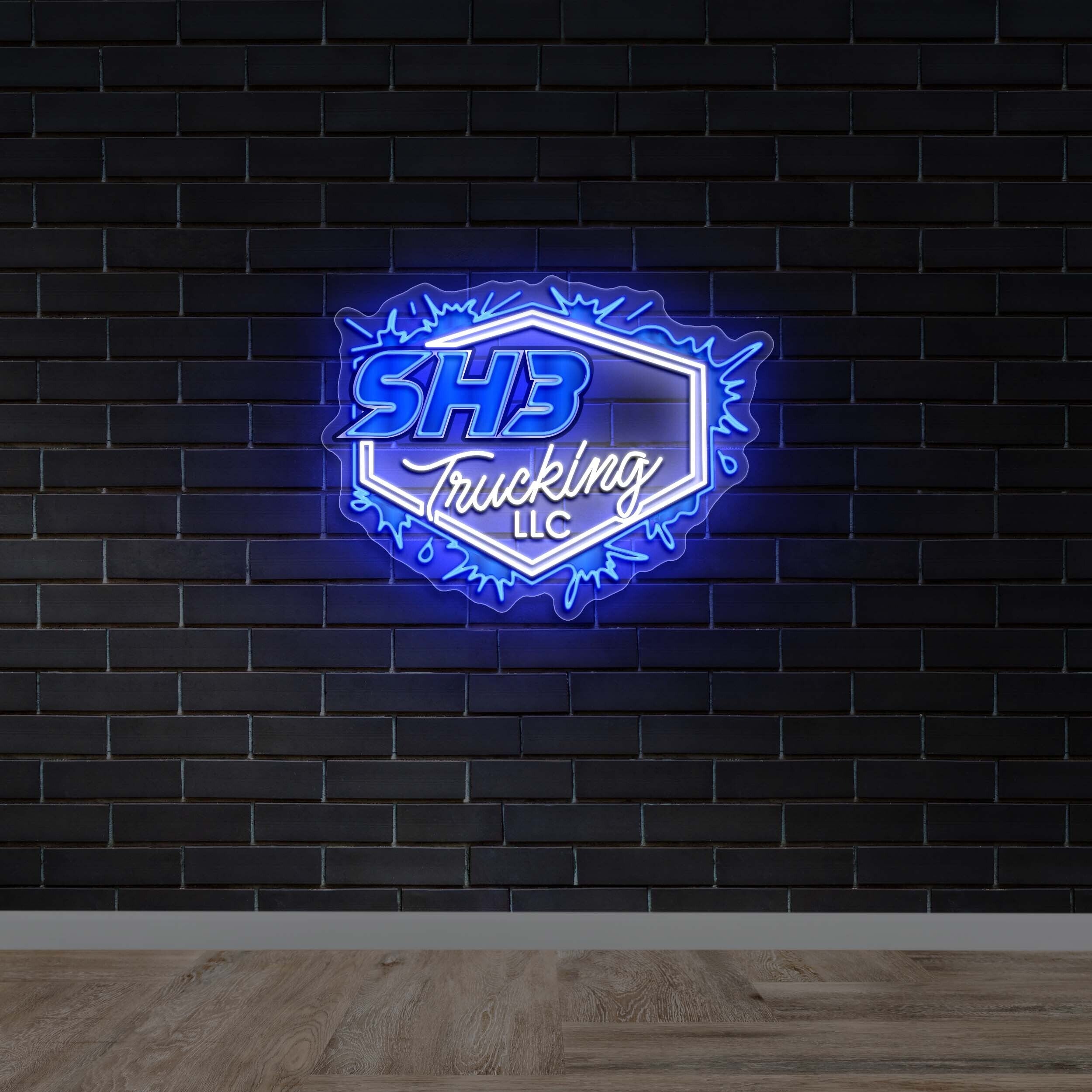 Sh3 Trucking LLC - Premium Neon Artwork
