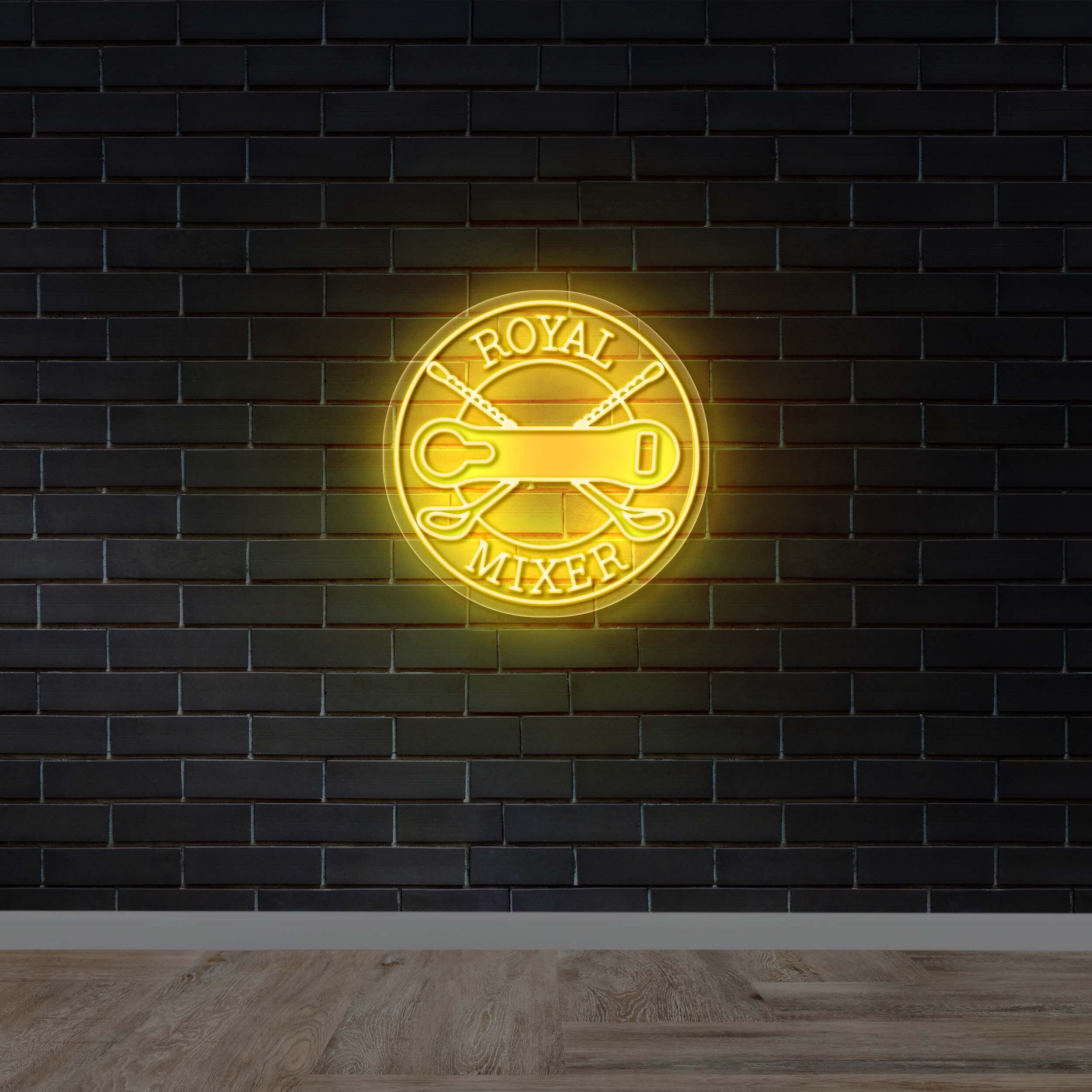 ROYAL MIXER - Premium Neon Artwork