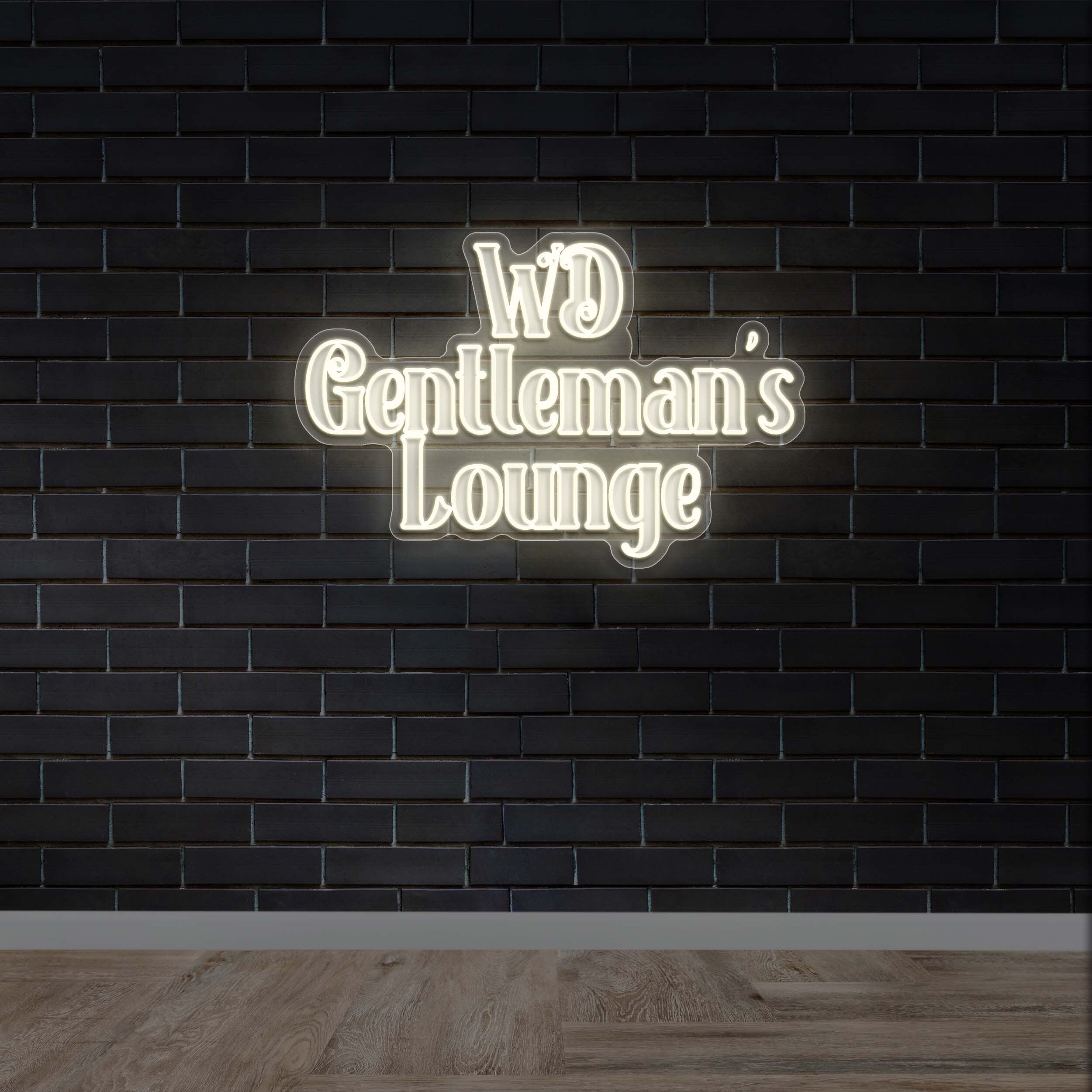 WD GENTLEMAN'S LOUNGE | 2nd version - Premium Neon Artwork