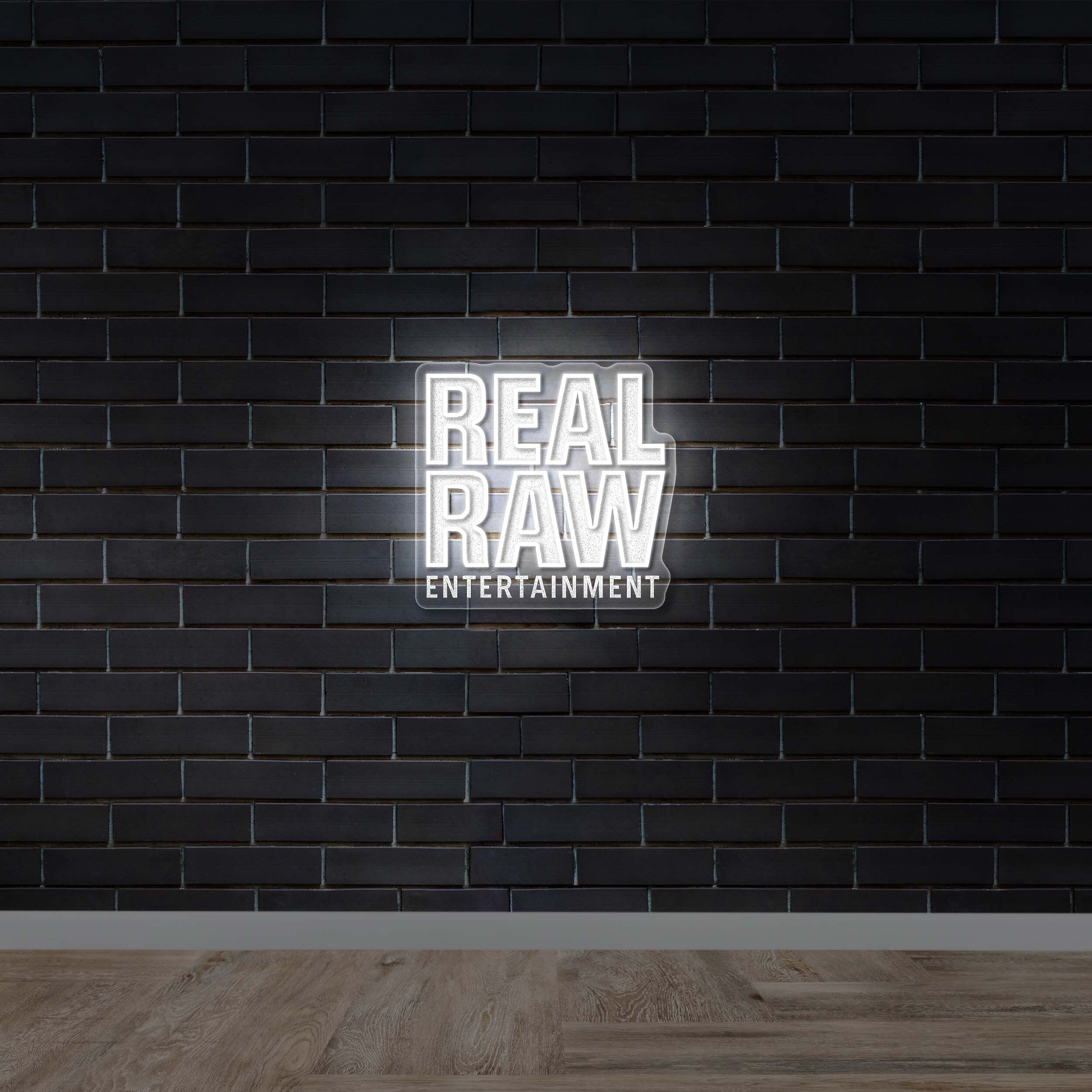 Real Raw Entertainment - Premium Neon Artwork