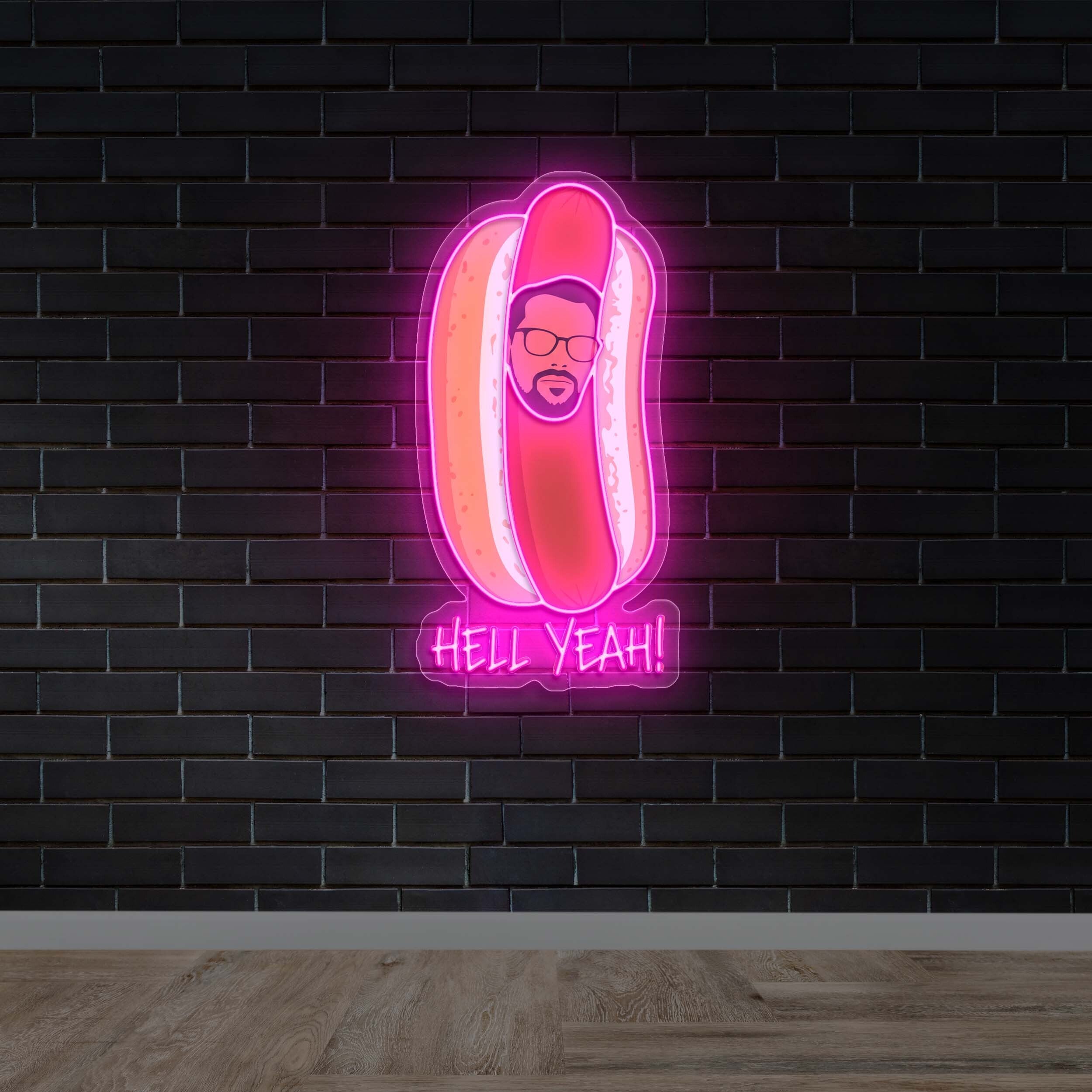 HELL YEAH! - Premium Neon Artwork