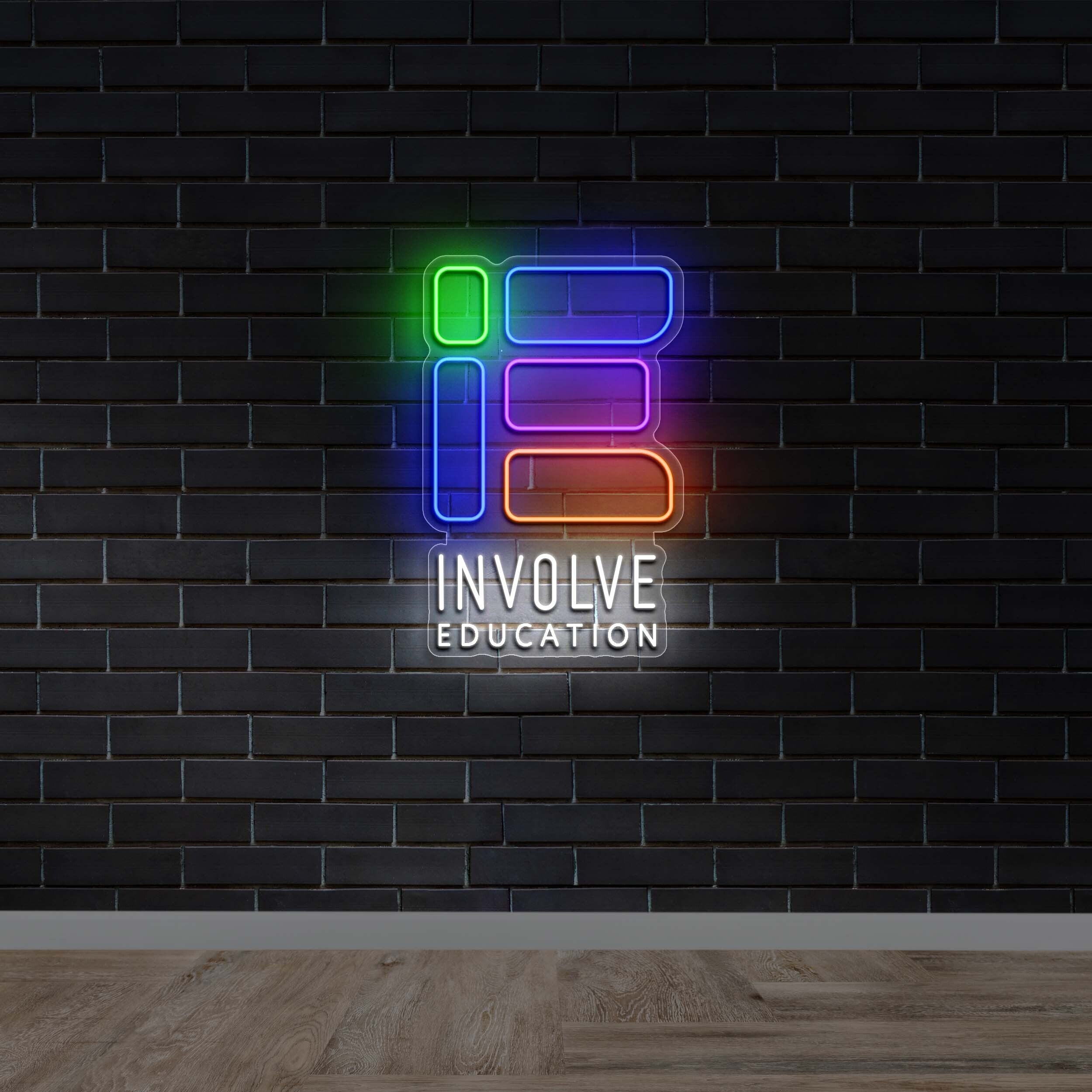 Involve Education - Premium Neon Artwork
