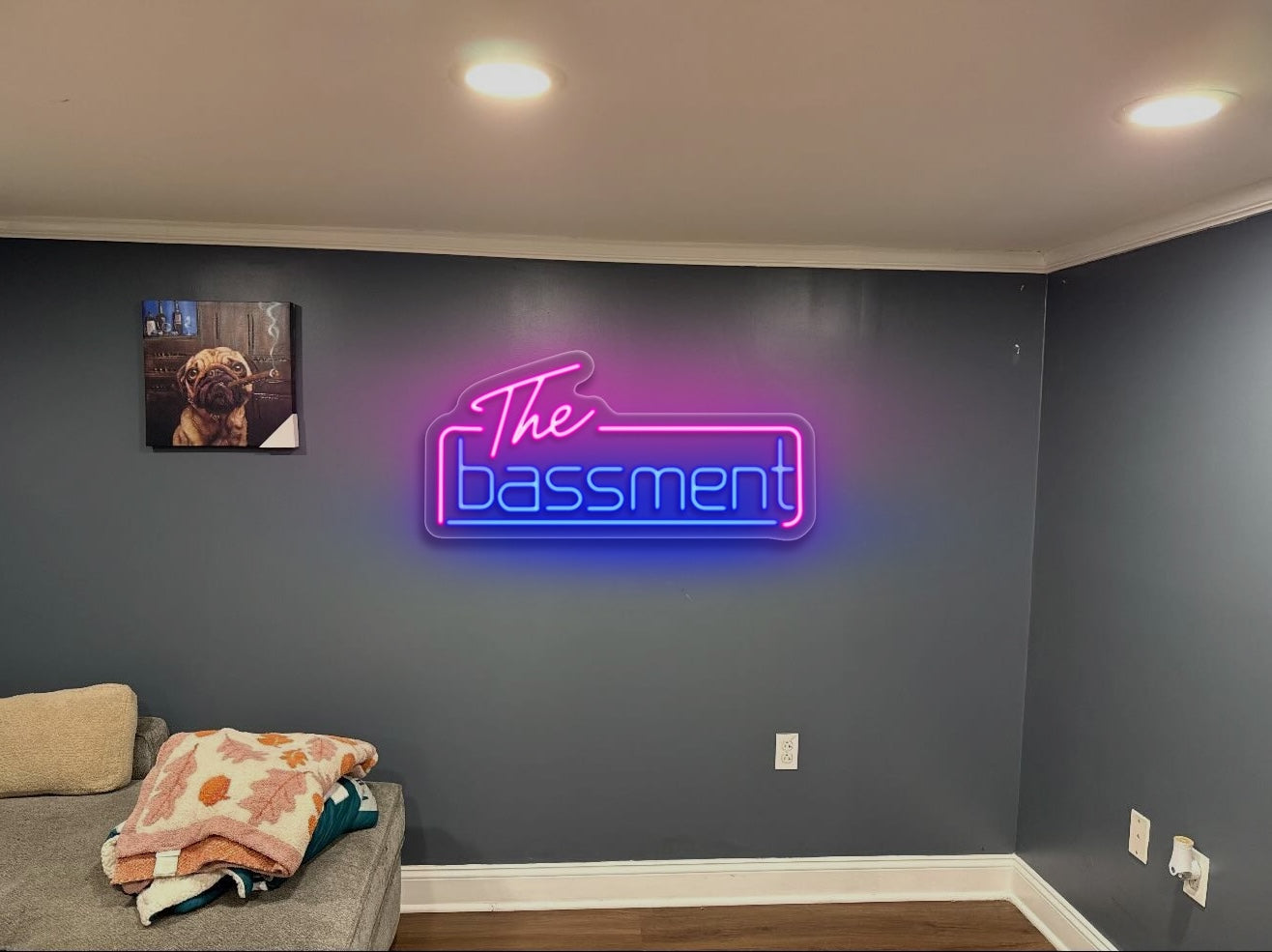 The Bassment | 2nd Version - Premium Neon Artwork