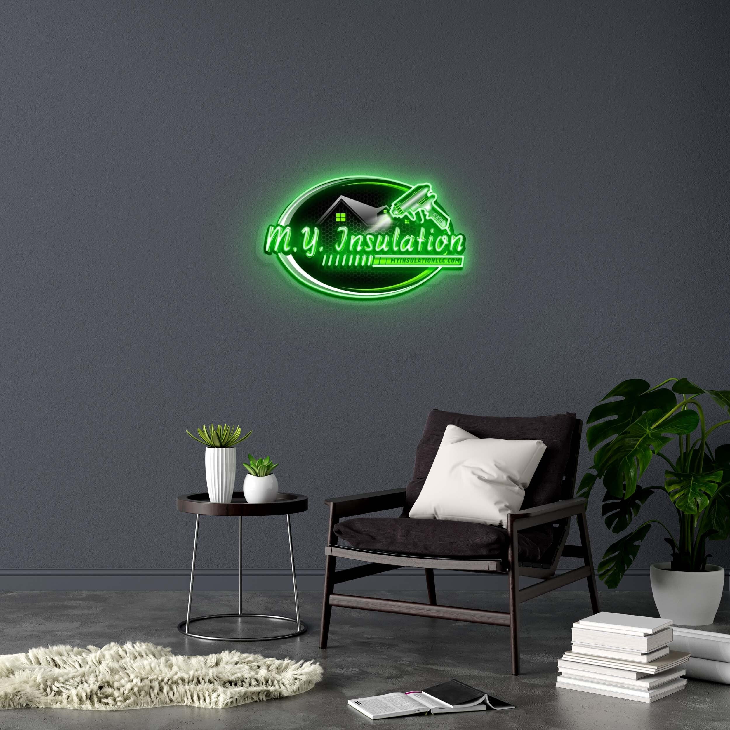 M.Y. Insulation - Premium Neon Artwork