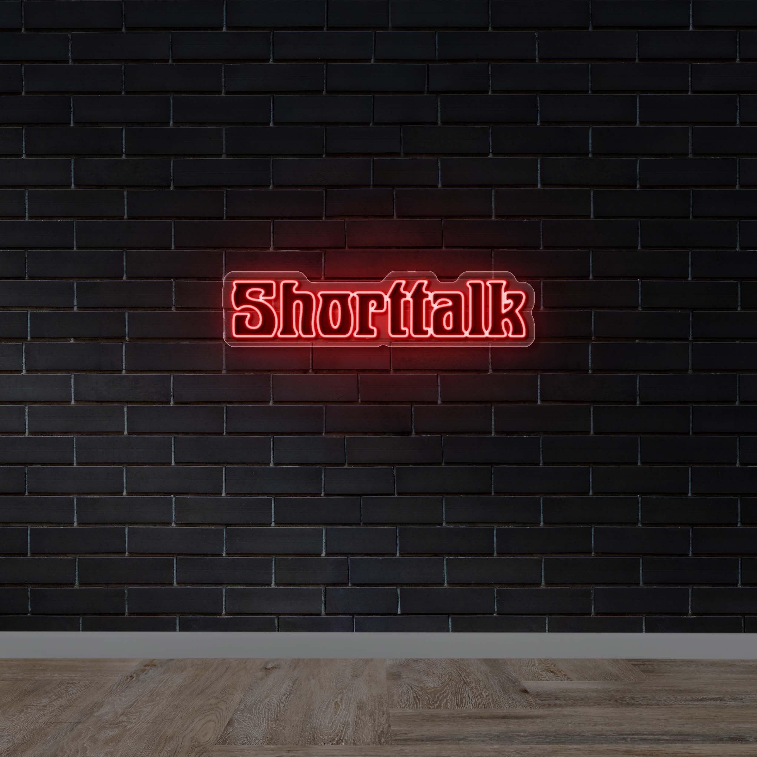 Shorttalk - Premium Neon Artwork