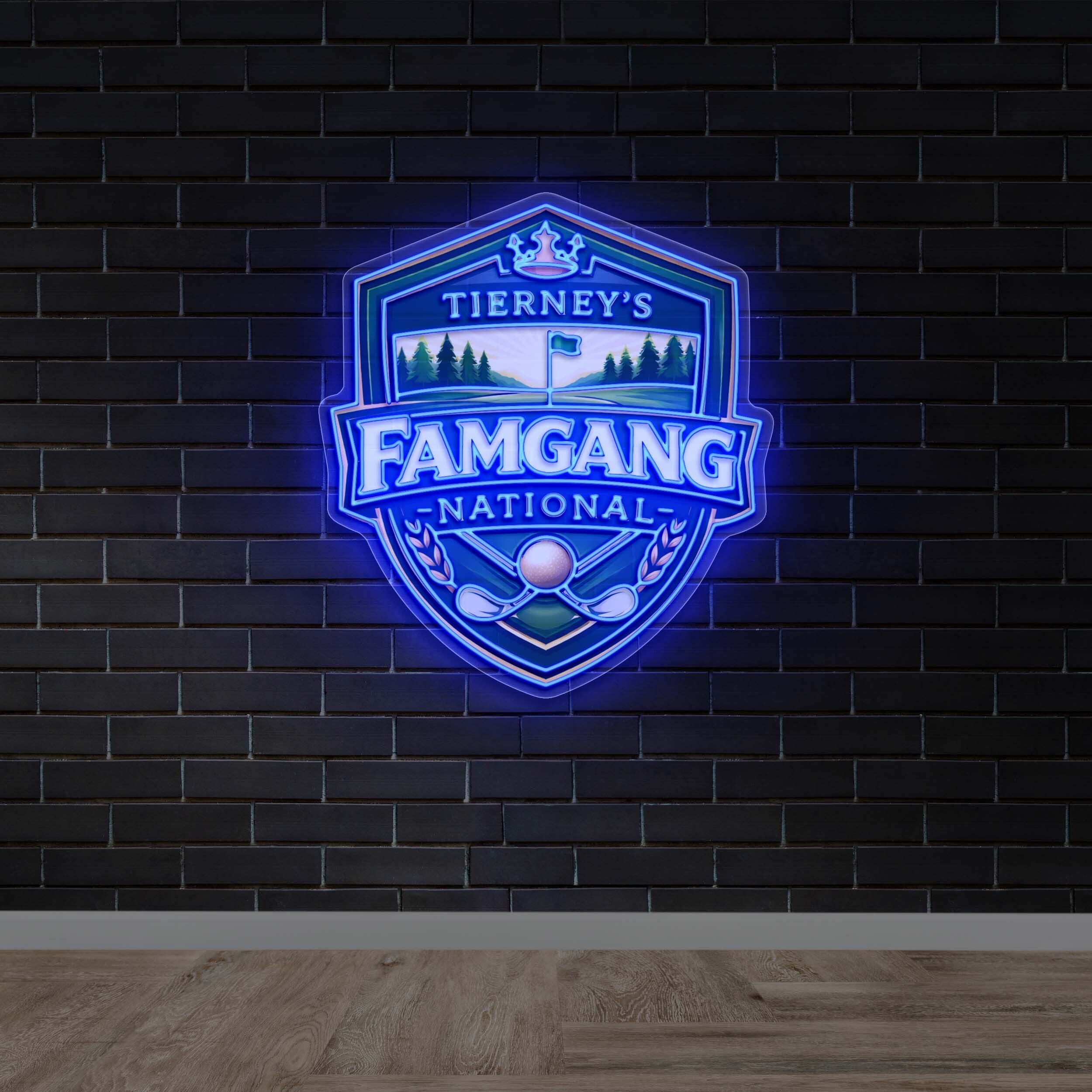 FAMGANG NATIONAL - Premium Neon Artwork