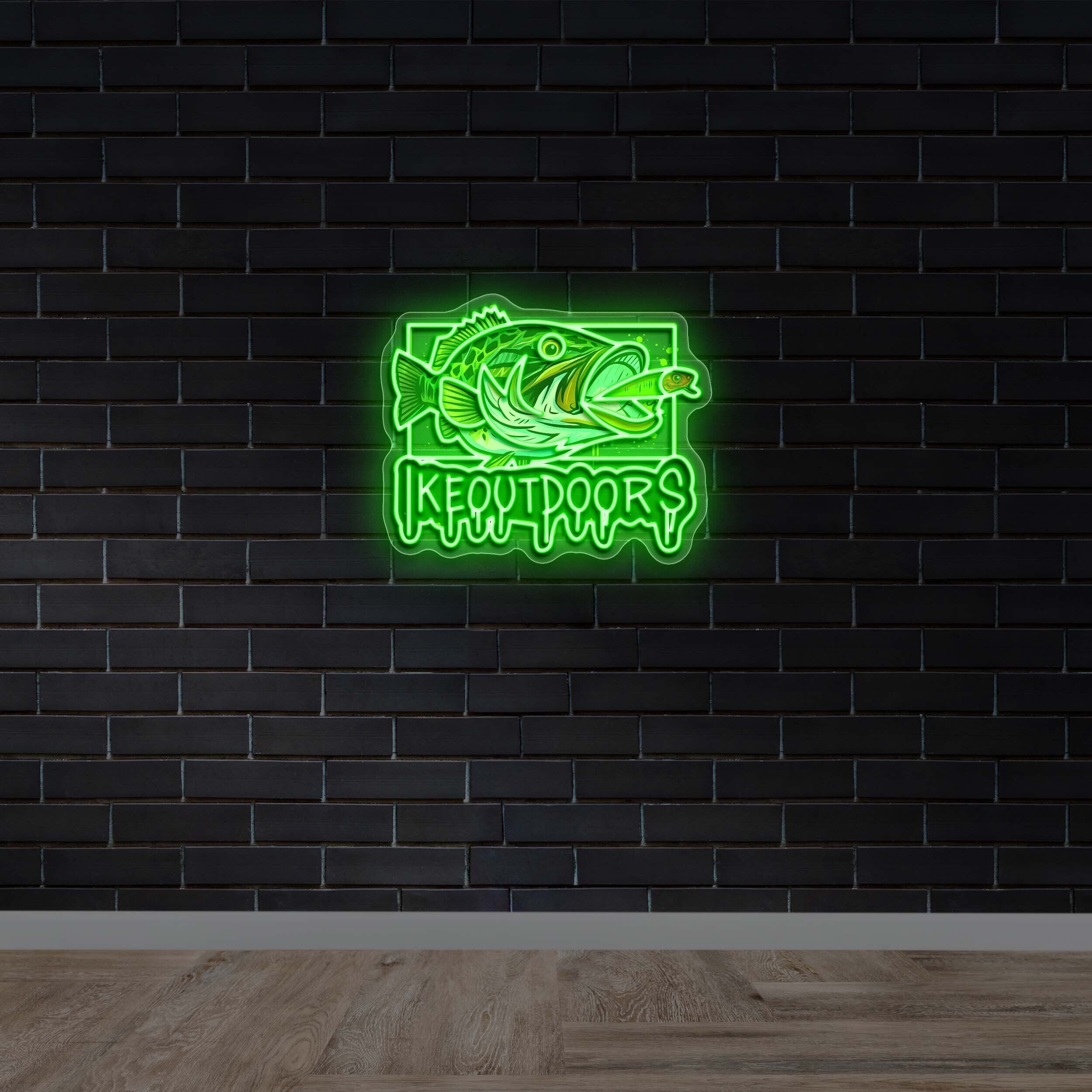 IKEOUTDOORS - Premium Neon Artwork