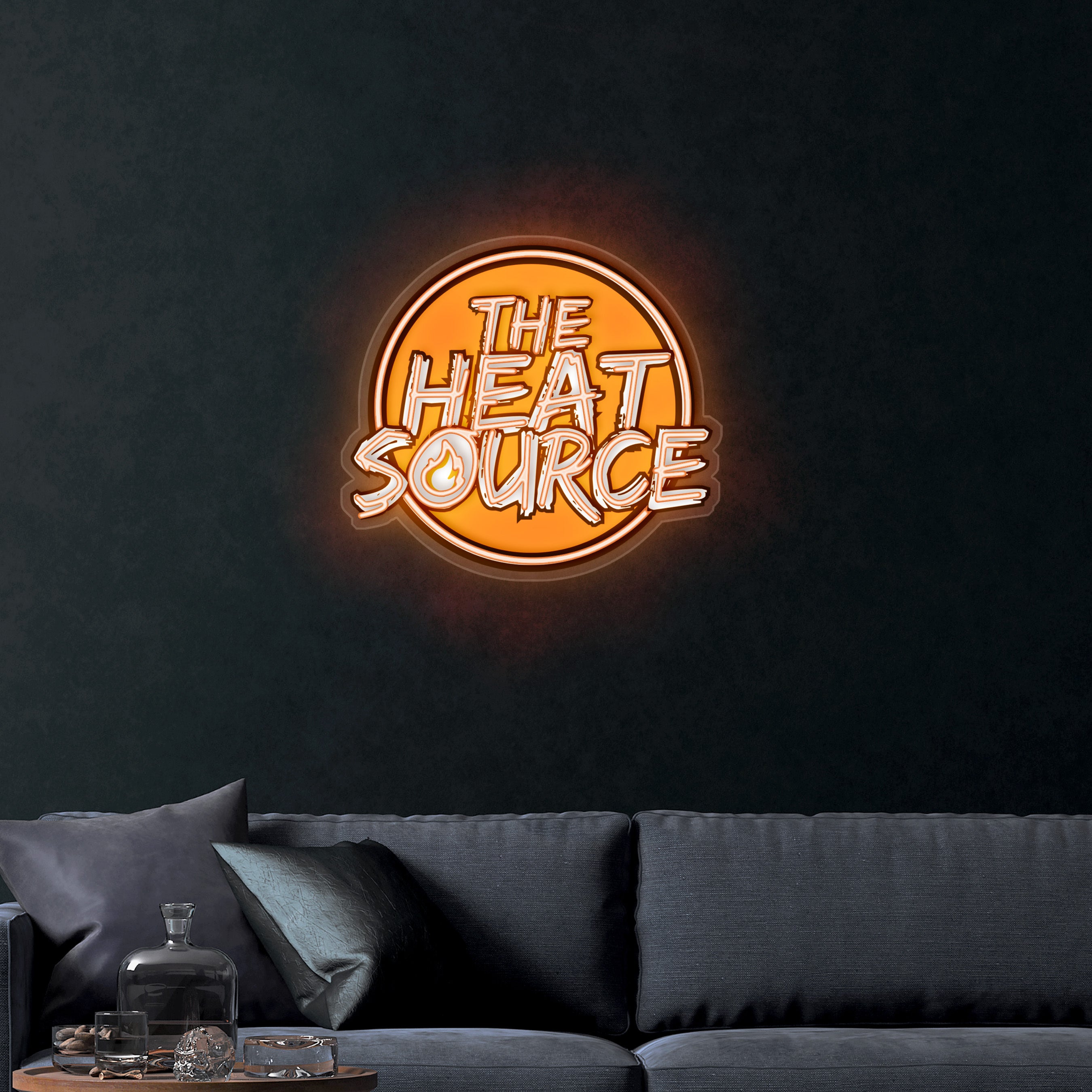 The Heat Source – Premium Neon Artwork