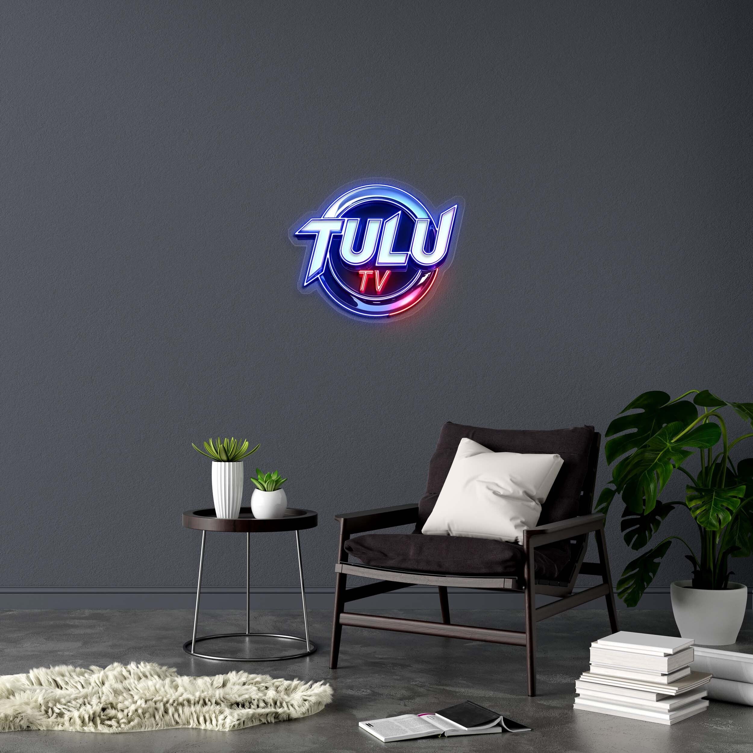 TULU TV - Premium Neon Artwork