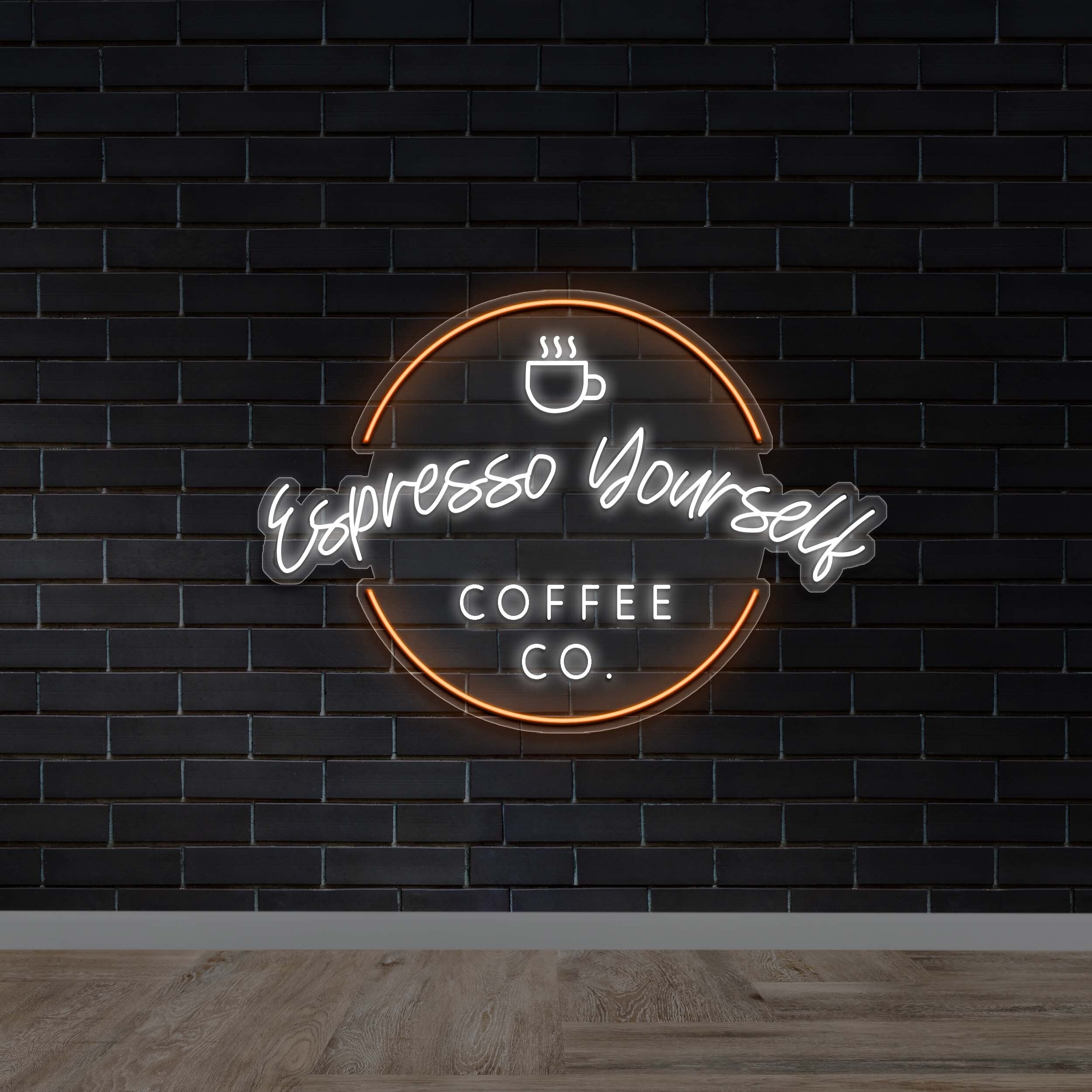 Espresso Yourself - Premium Neon Artwork