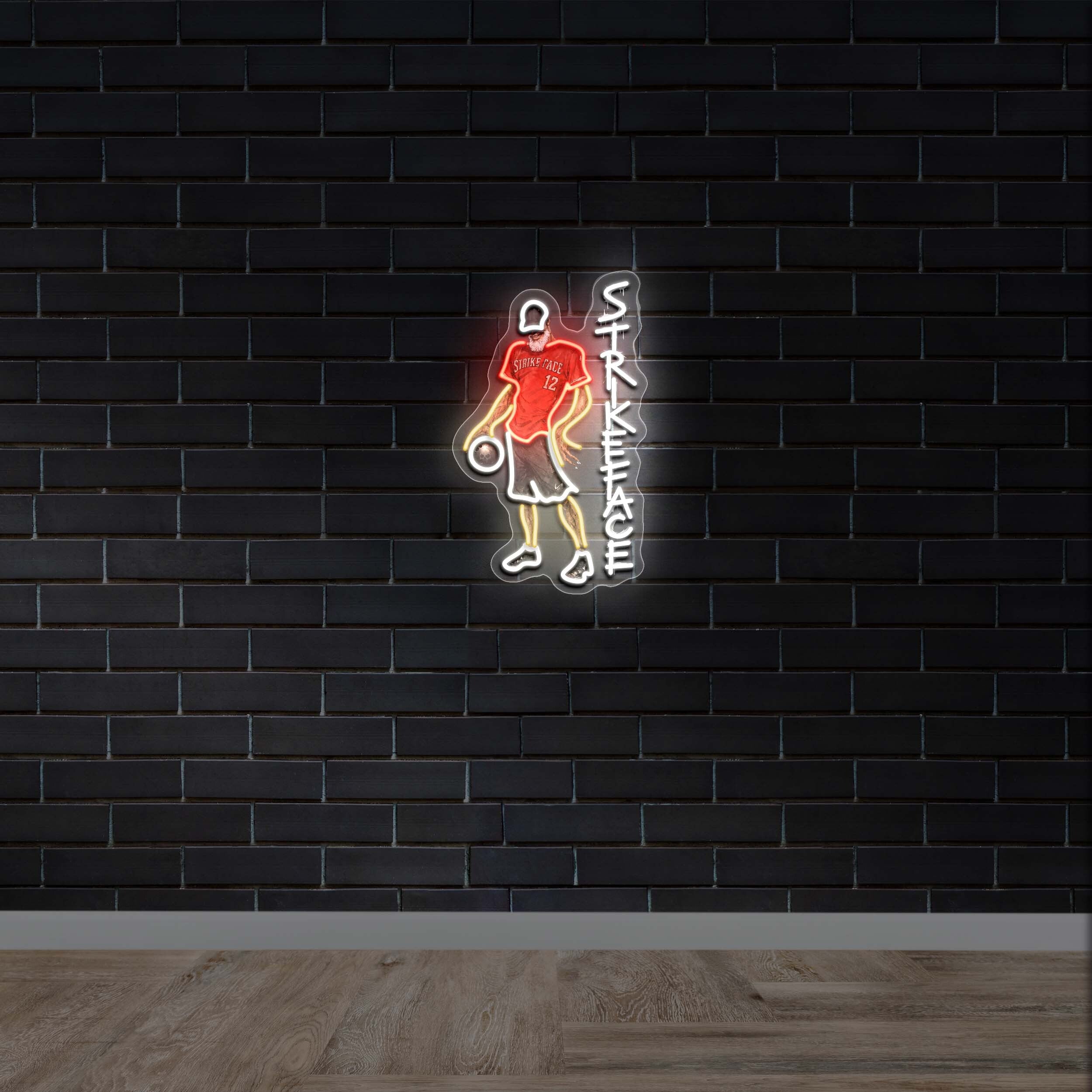 STRIKEFACE - Premium Neon Artwork