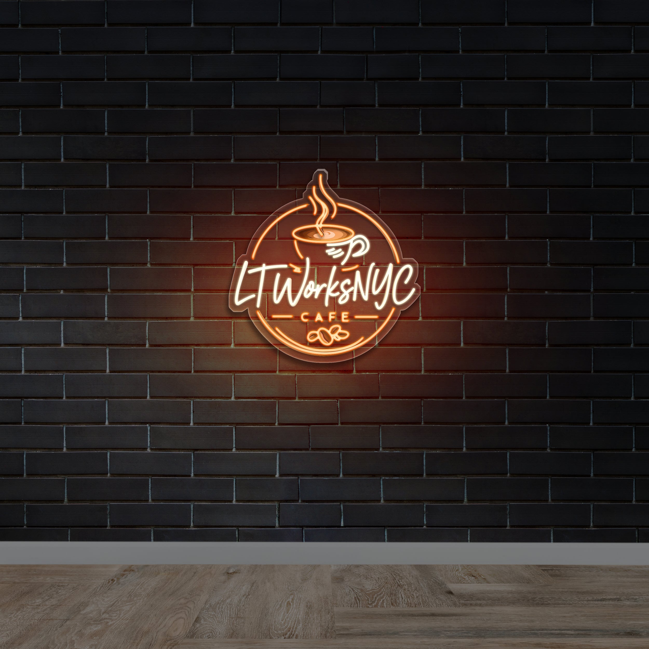 LTWorks NYC Cafe - Premium Neon Artwork