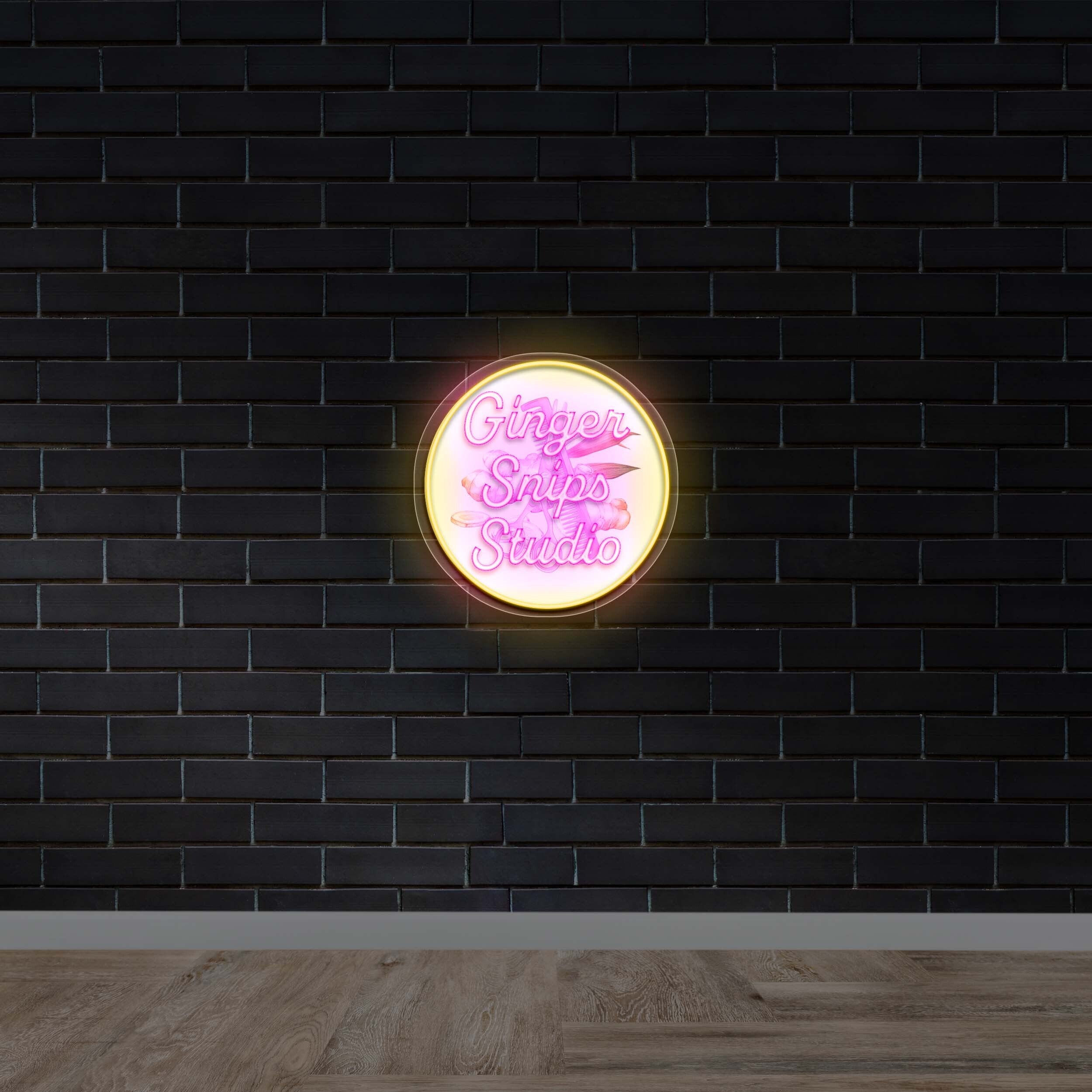 Ginger Snips Studio - Premium Neon Artwork