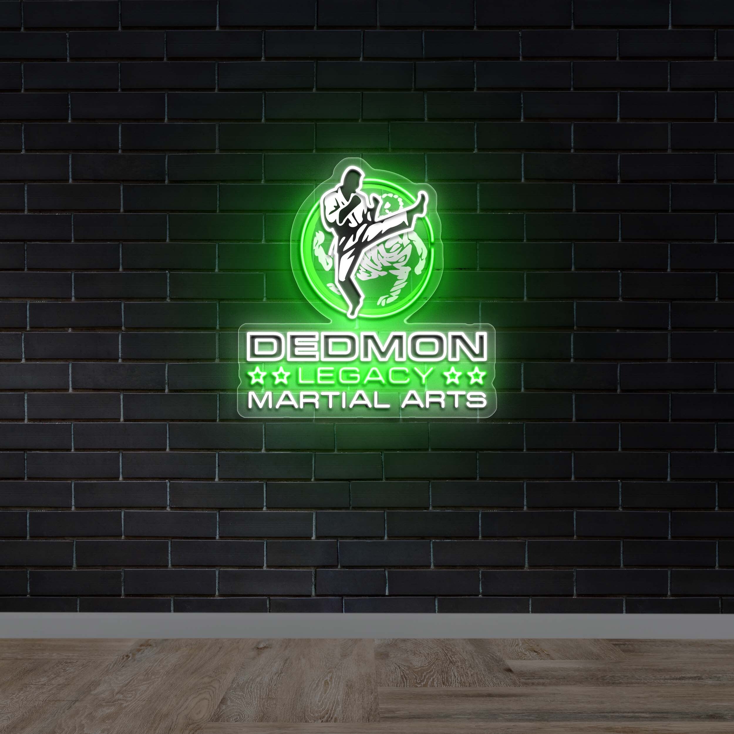 DEDMON LEGACY - Premium Neon Artwork
