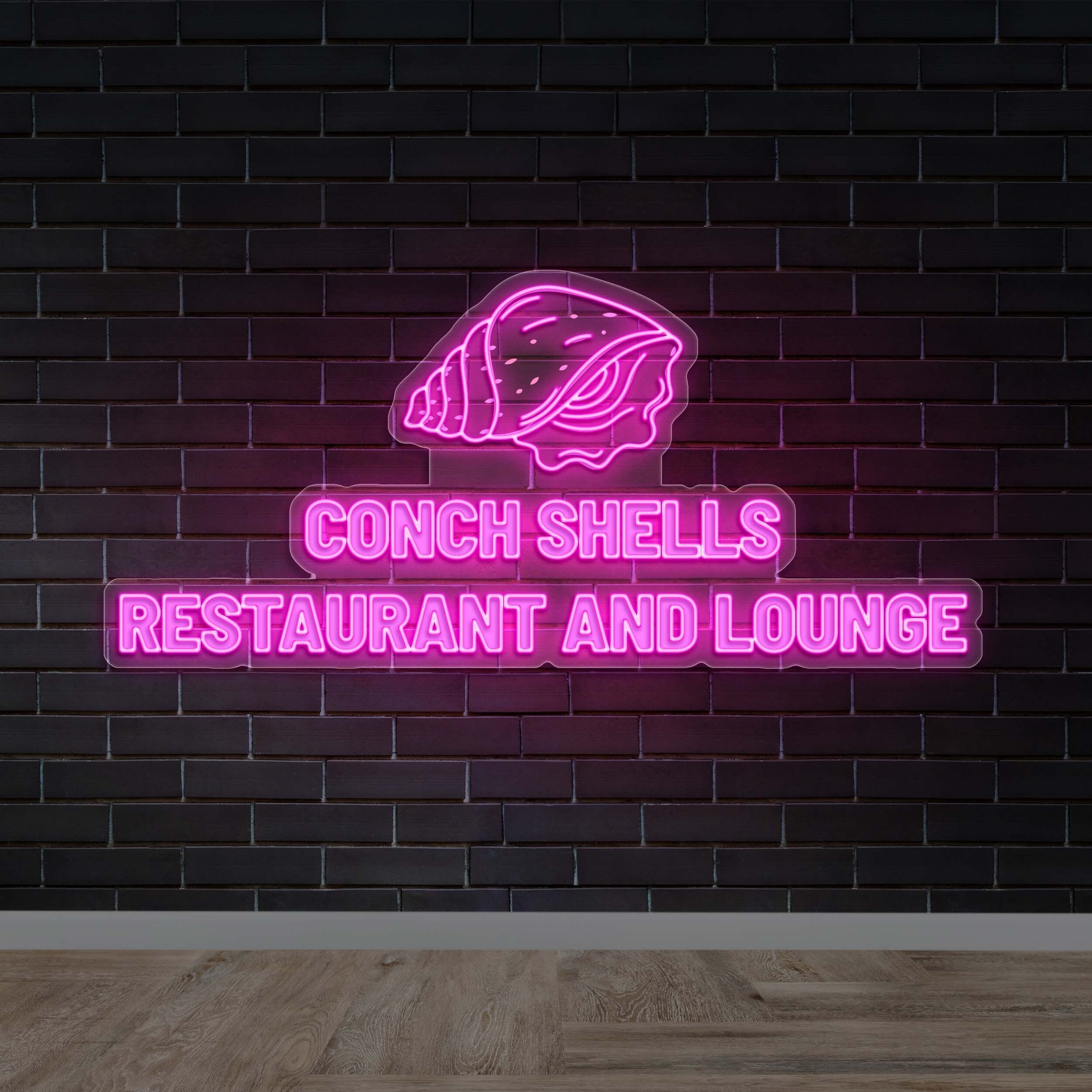 CONCH SHELLS RESTAURANT AND LOUNGE - Premium Neon Artwork