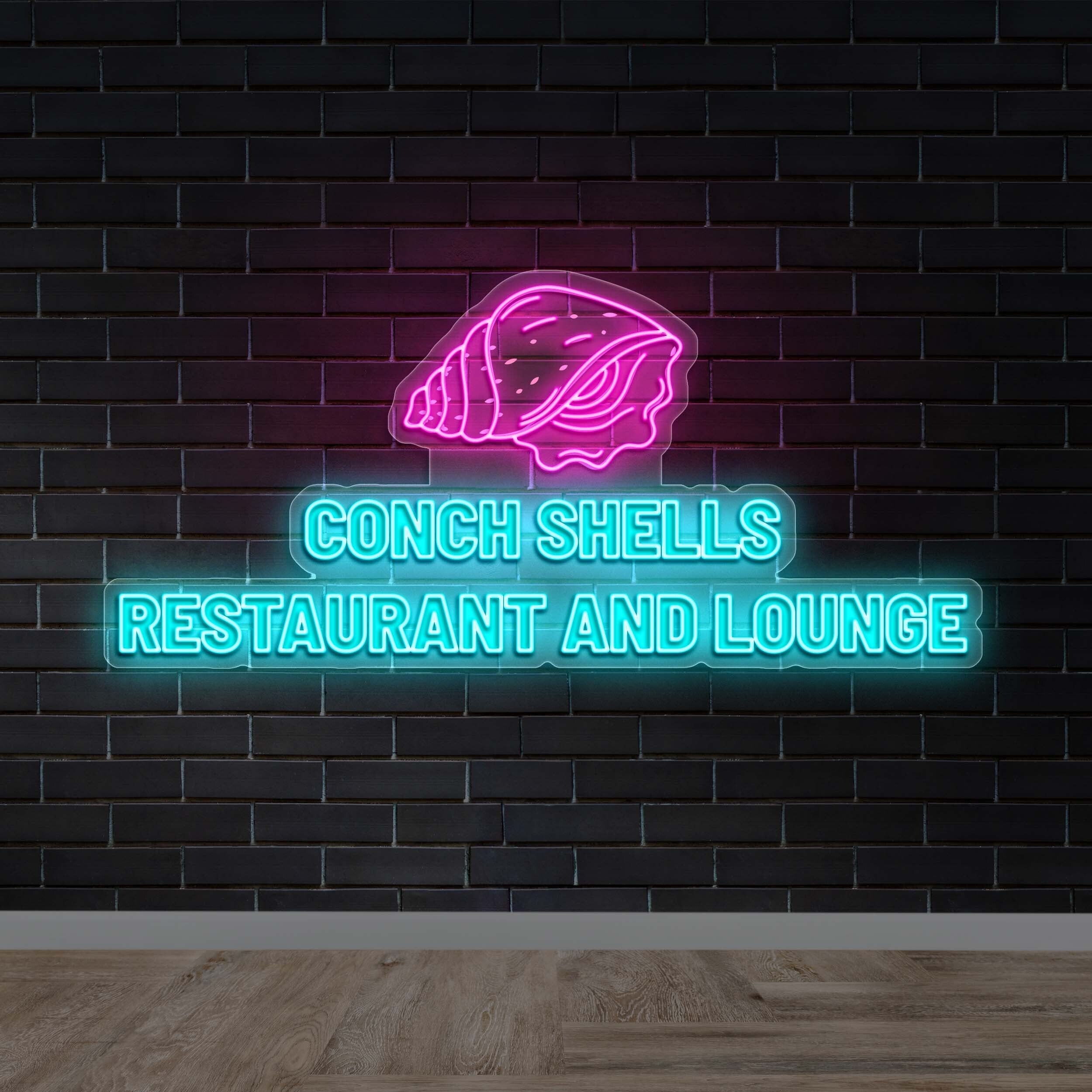 CONCH SHELLS RESTAURANT AND LOUNGE - Premium Neon Artwork
