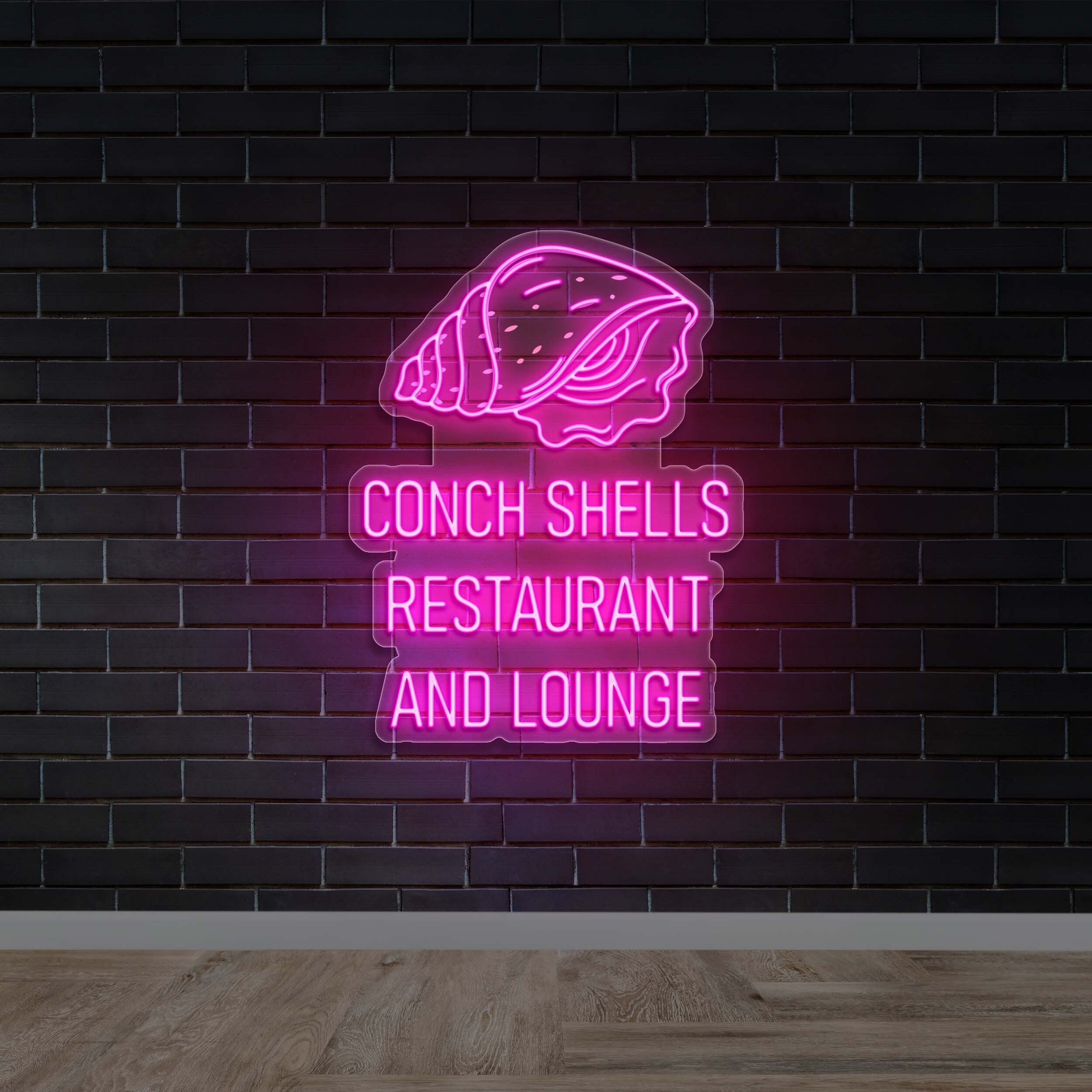 CONCH SHELLS RESTAURANT AND LOUNGE | 2nd version - Premium Neon Artwork