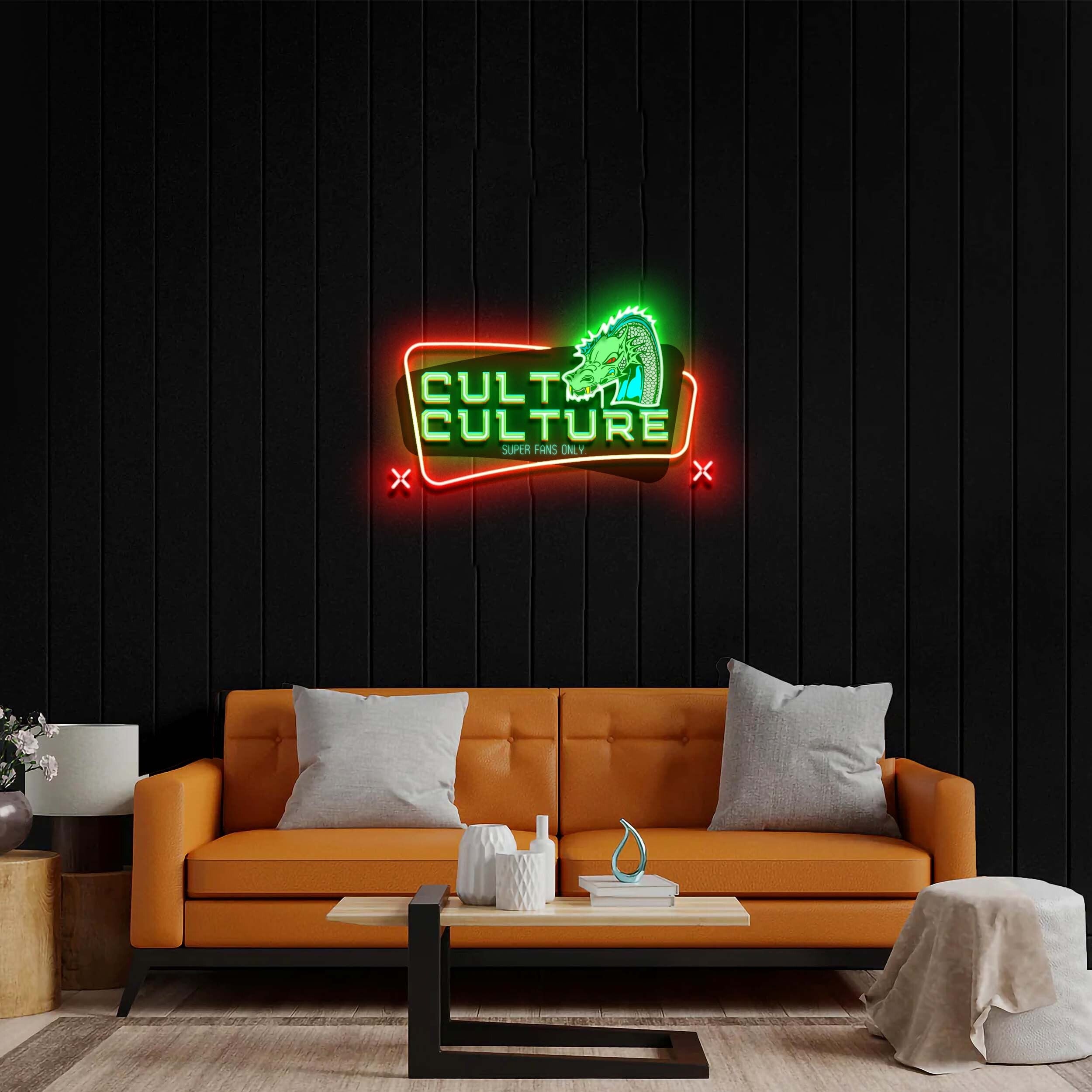 CULT CULTURE - Premium Neon Artwork