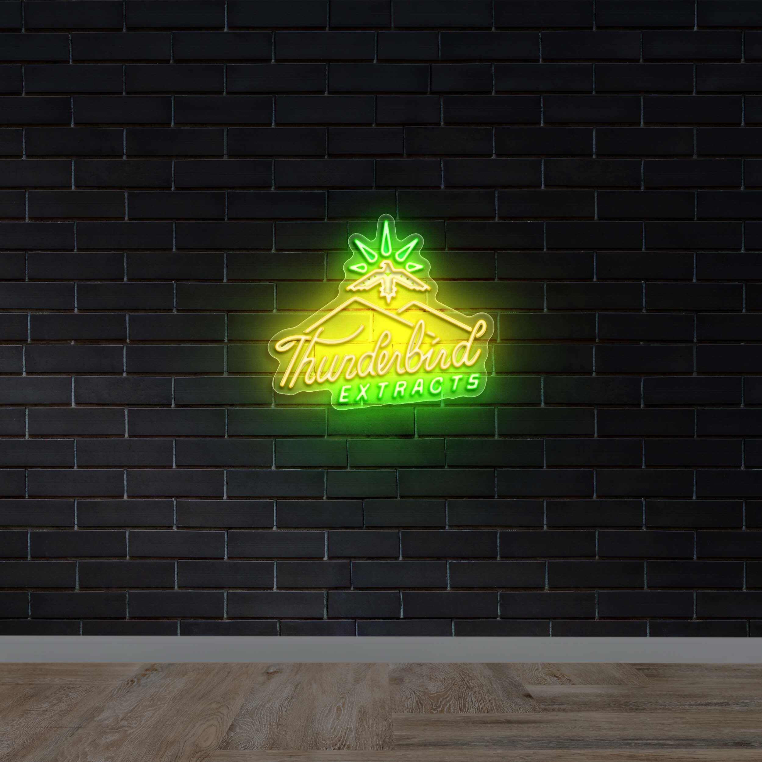 Thunderbird Extracts - Premium Neon Artwork