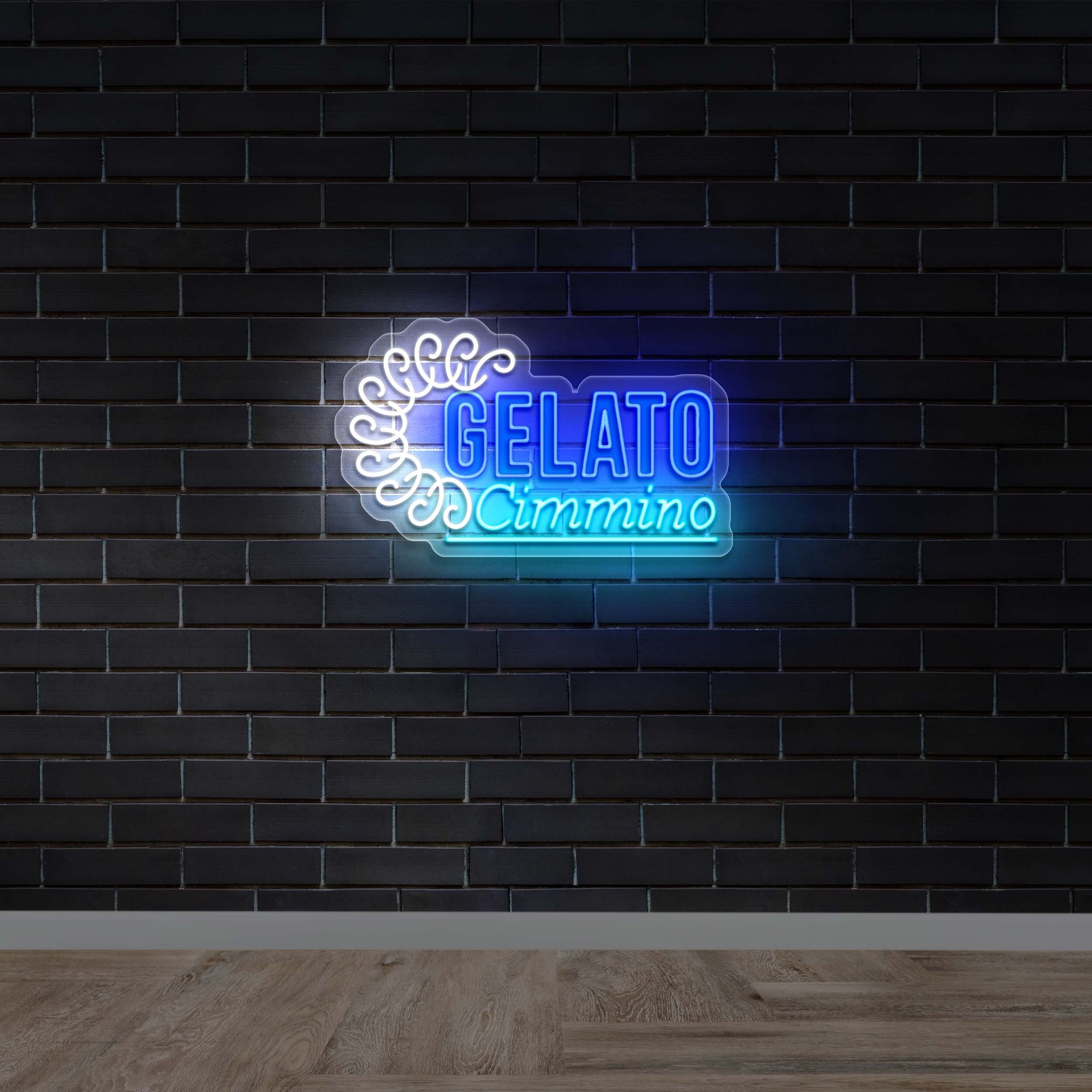 GELATO Cimmino - Premium Neon Artwork