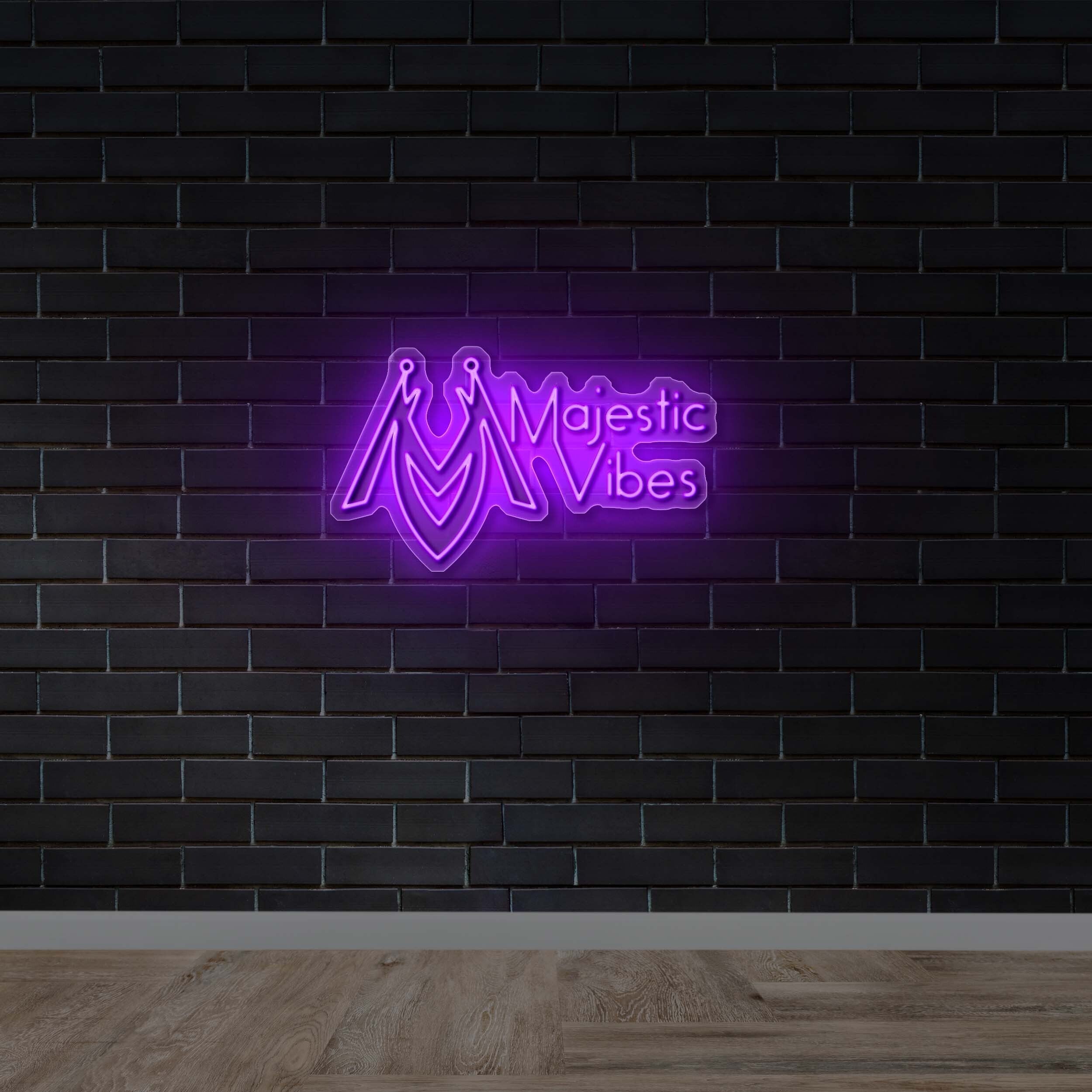 Majestic Vibes - Premium Neon Artwork