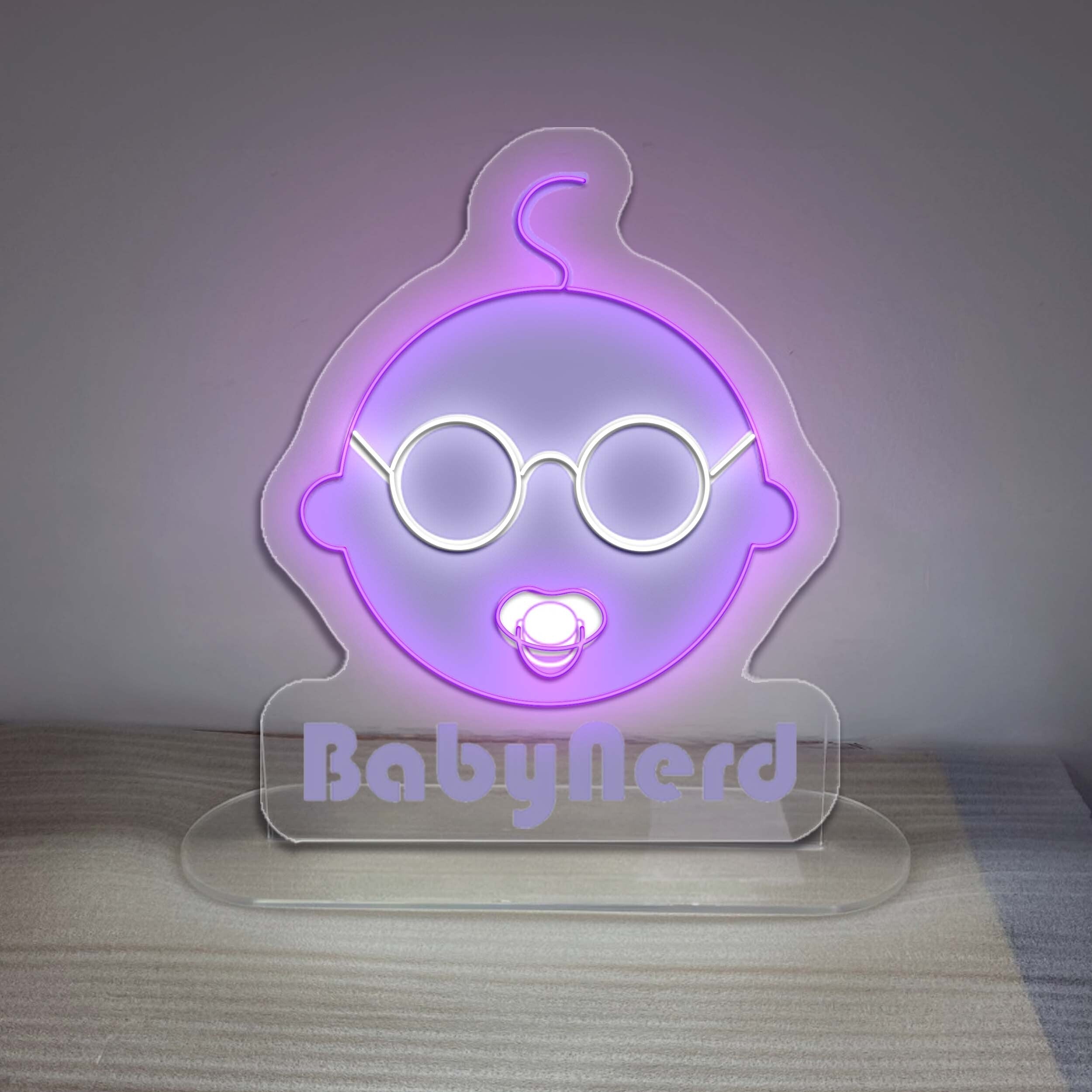 Babynerd - Premium Neon Artwork