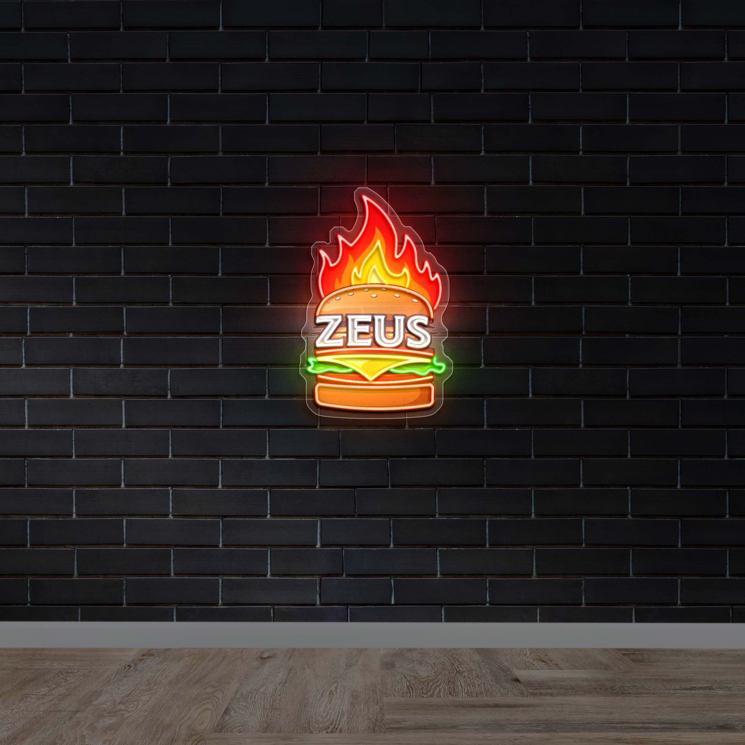 ZEUS - Premium Neon Artwork