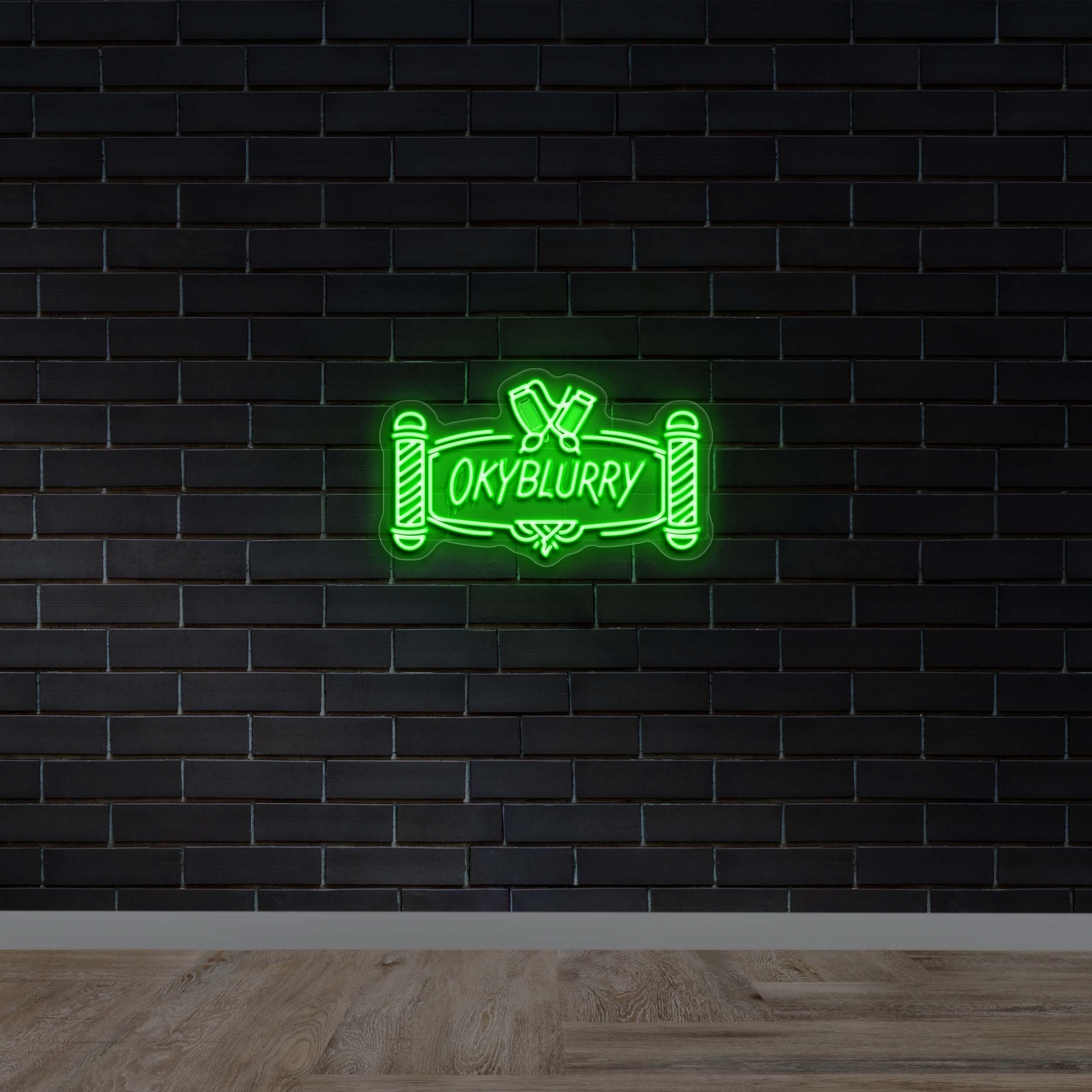 OKYBLURRY | 2nd Version - Premium Neon Artwork