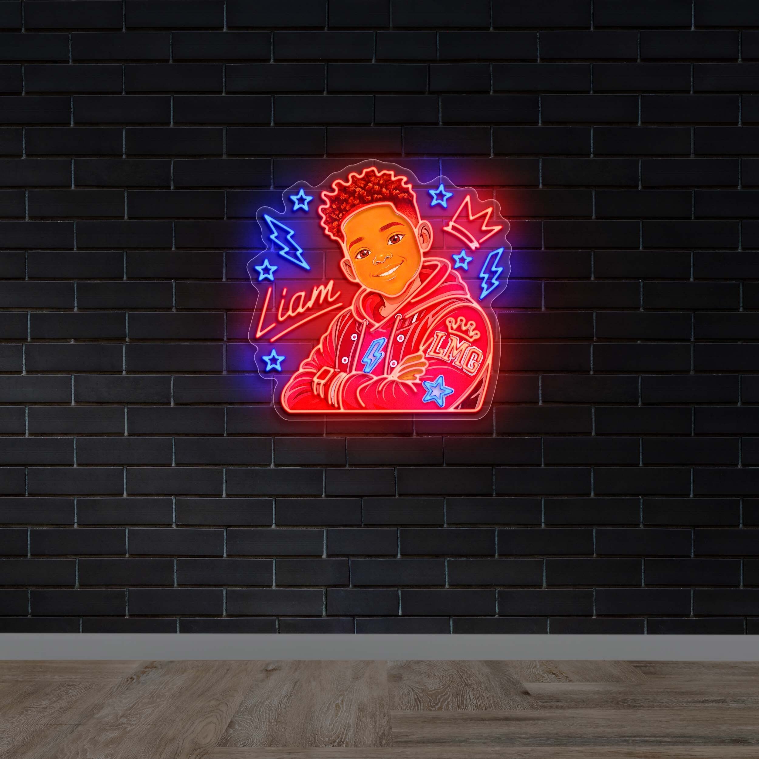 Liam - Premium Neon Artwork